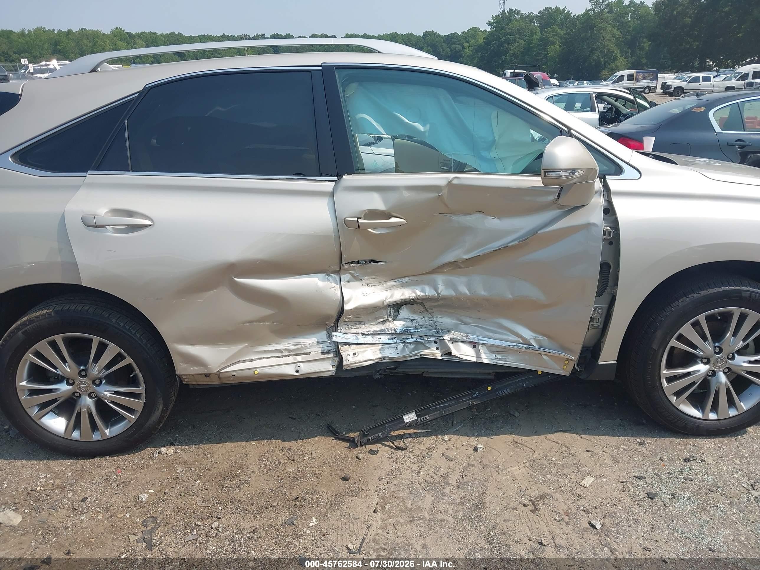 2013 Lexus Rx 350   Tan vin: 2T2ZK1BA9DC089202