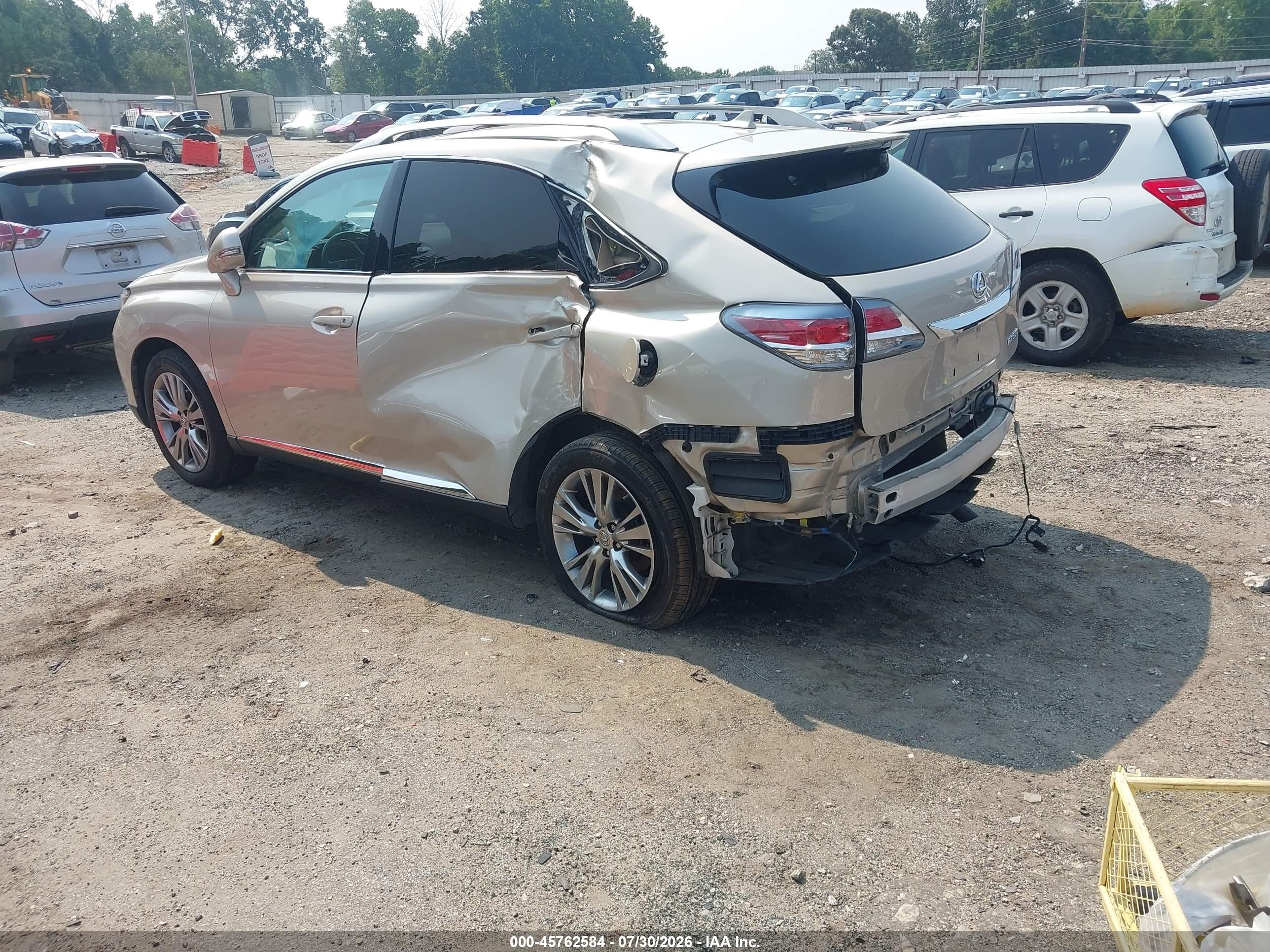 2013 Lexus Rx 350   Tan vin: 2T2ZK1BA9DC089202