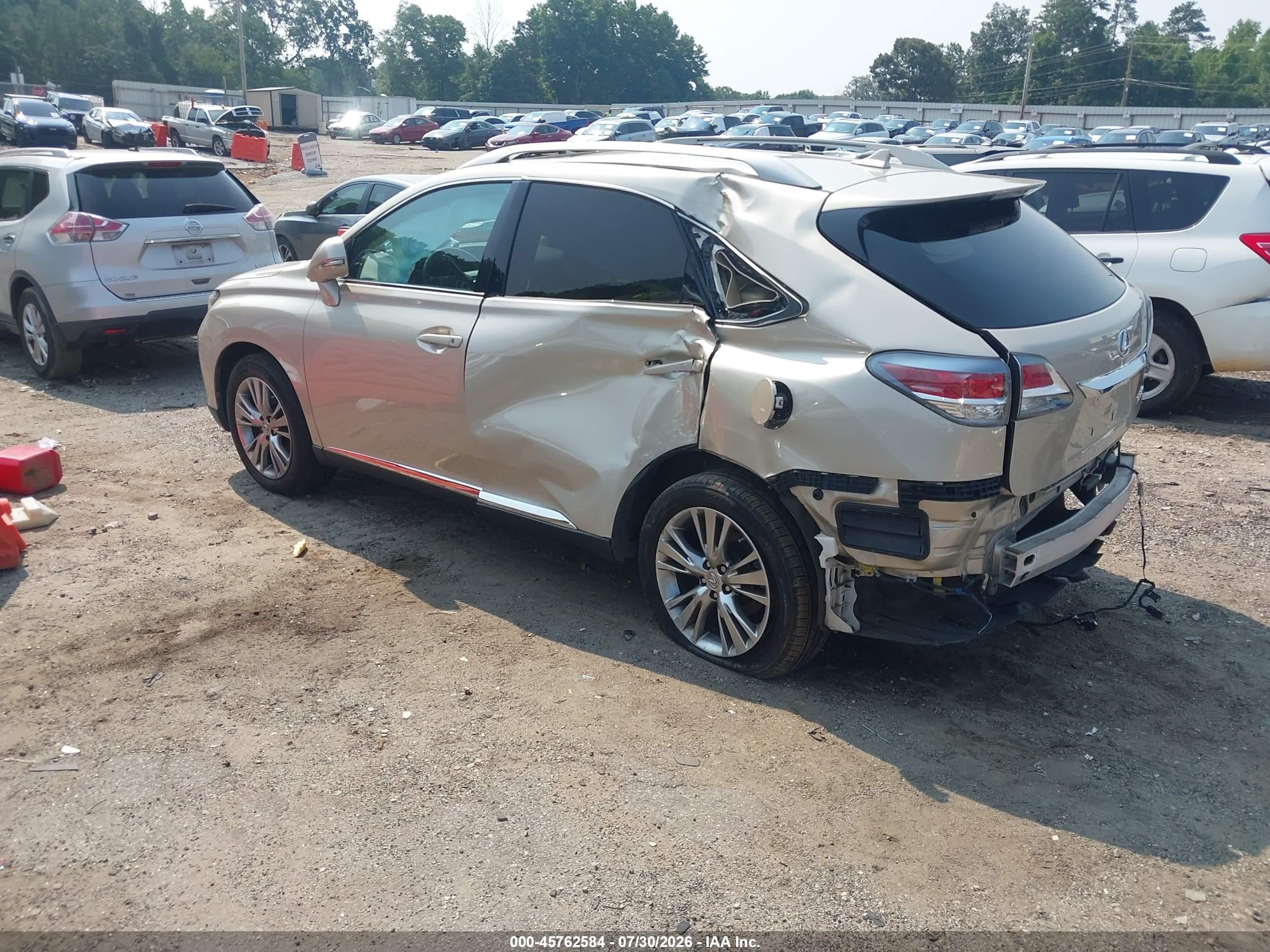 2013 Lexus Rx 350   Tan vin: 2T2ZK1BA9DC089202