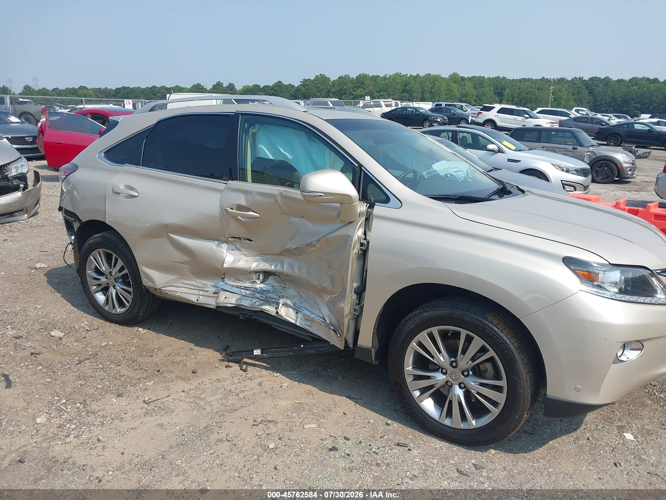 2013 Lexus Rx 350   Tan vin: 2T2ZK1BA9DC089202