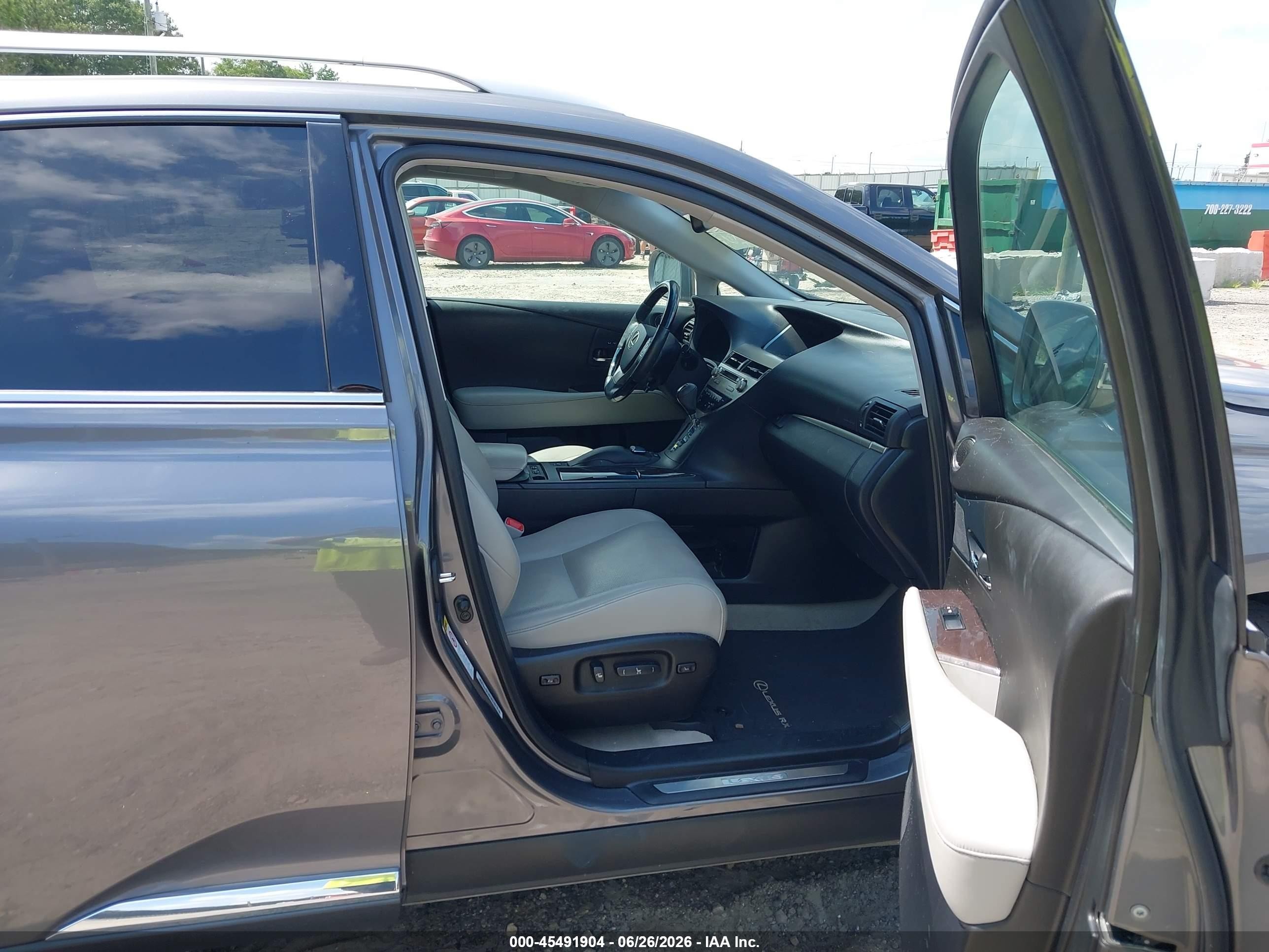 2013 Lexus Rx 350   Gray vin: 2T2ZK1BA9DC094612