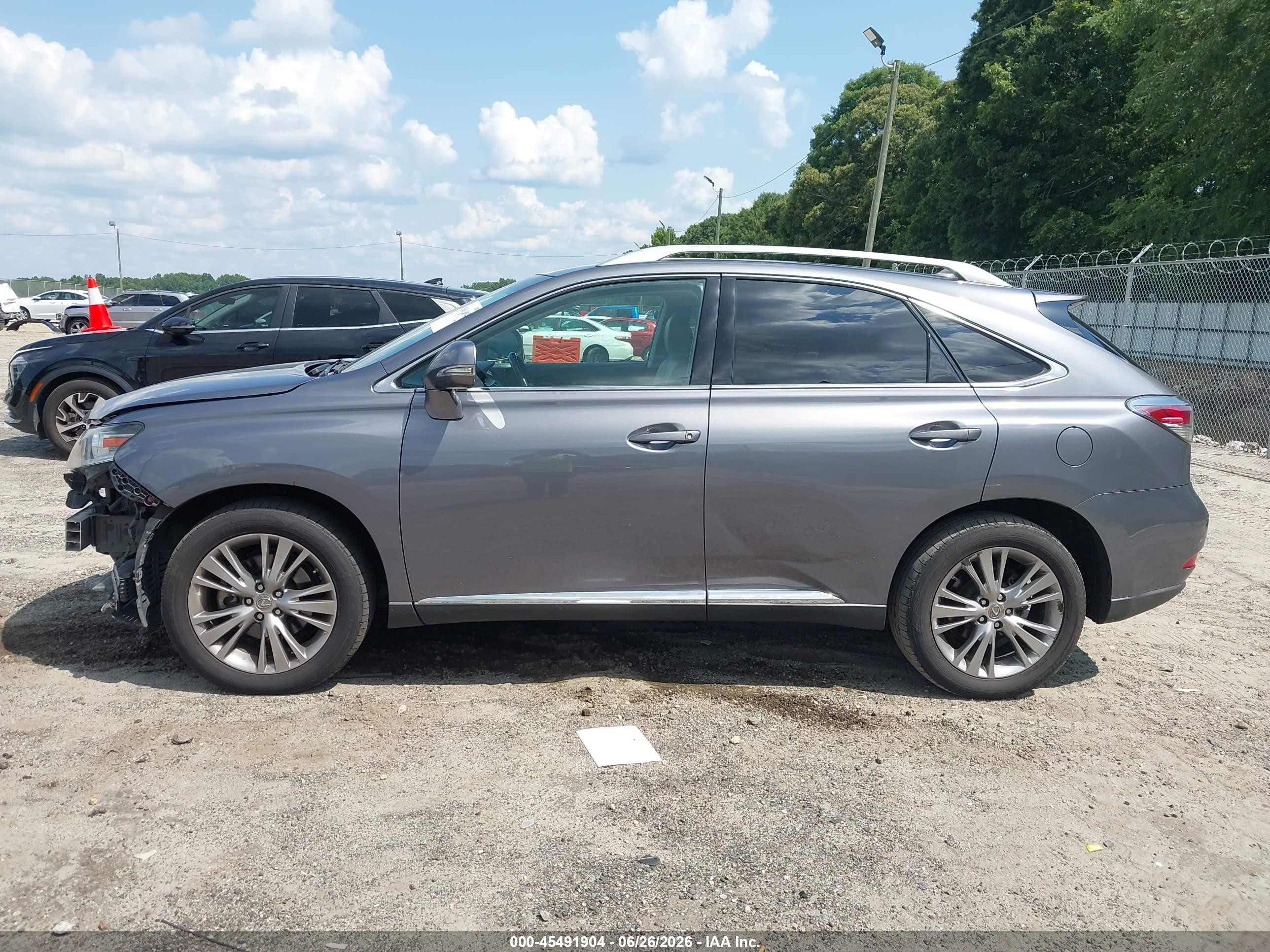 2013 Lexus Rx 350   Gray vin: 2T2ZK1BA9DC094612