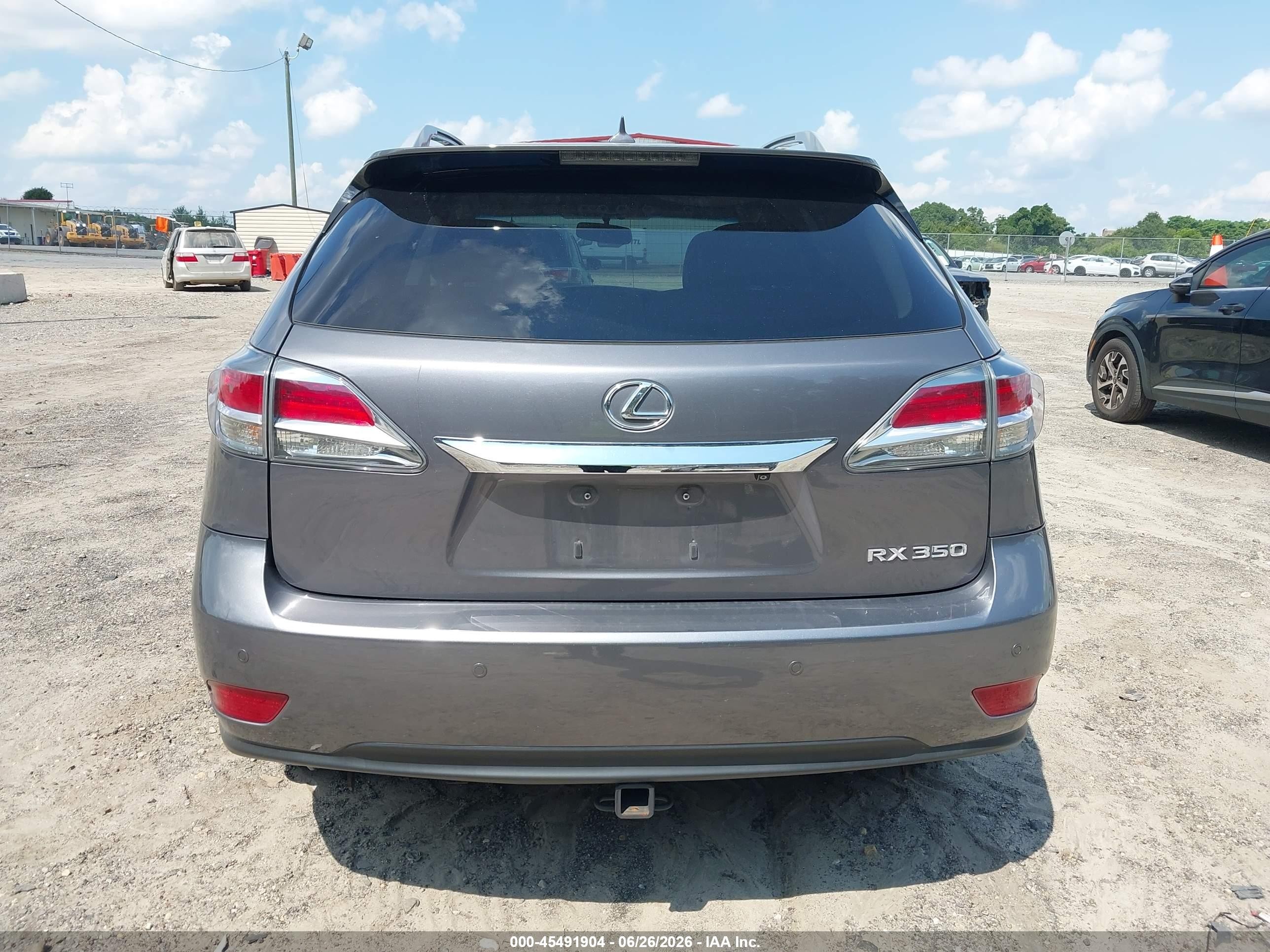 2013 Lexus Rx 350   Gray vin: 2T2ZK1BA9DC094612