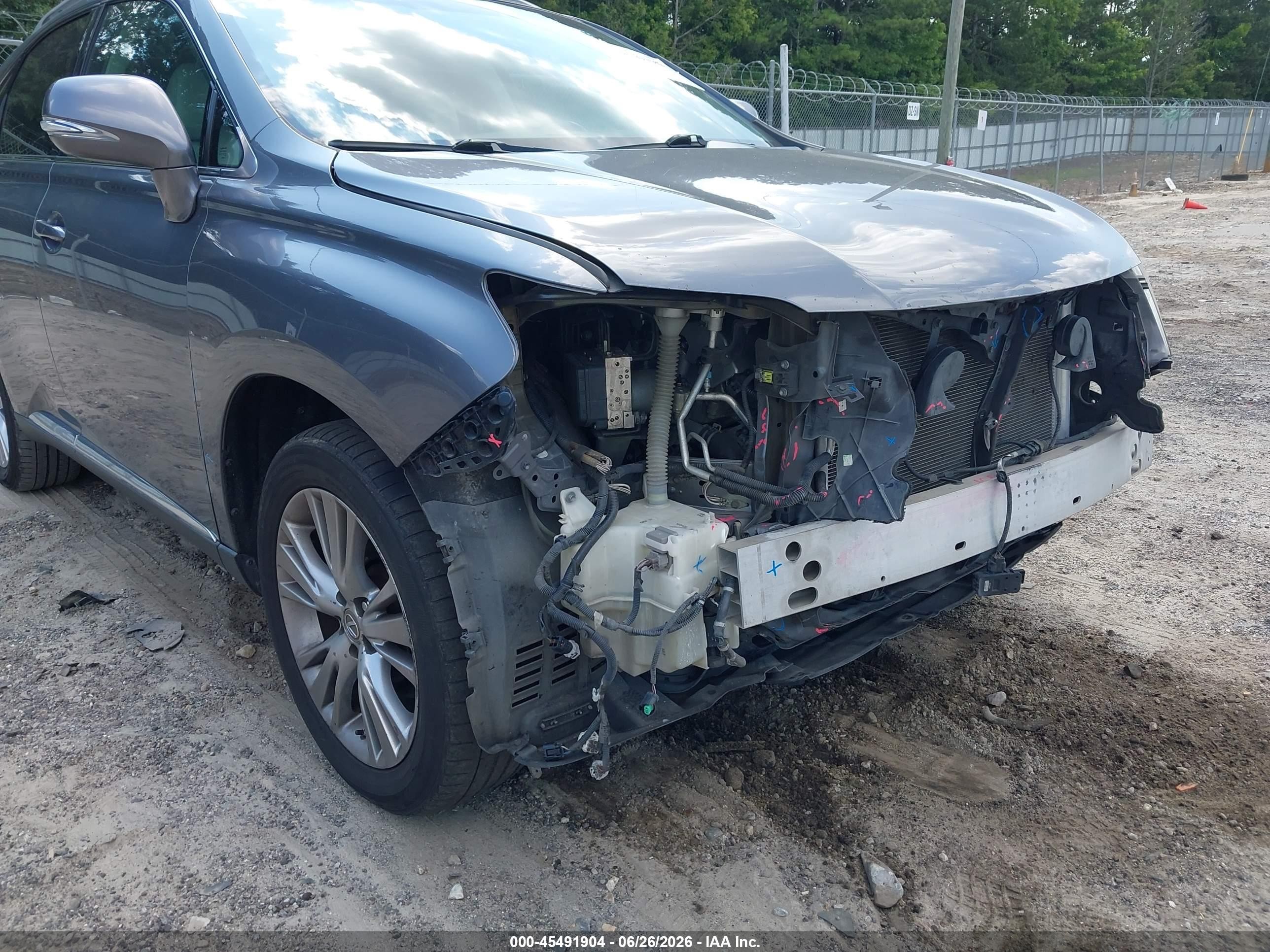 2013 Lexus Rx 350   Gray vin: 2T2ZK1BA9DC094612