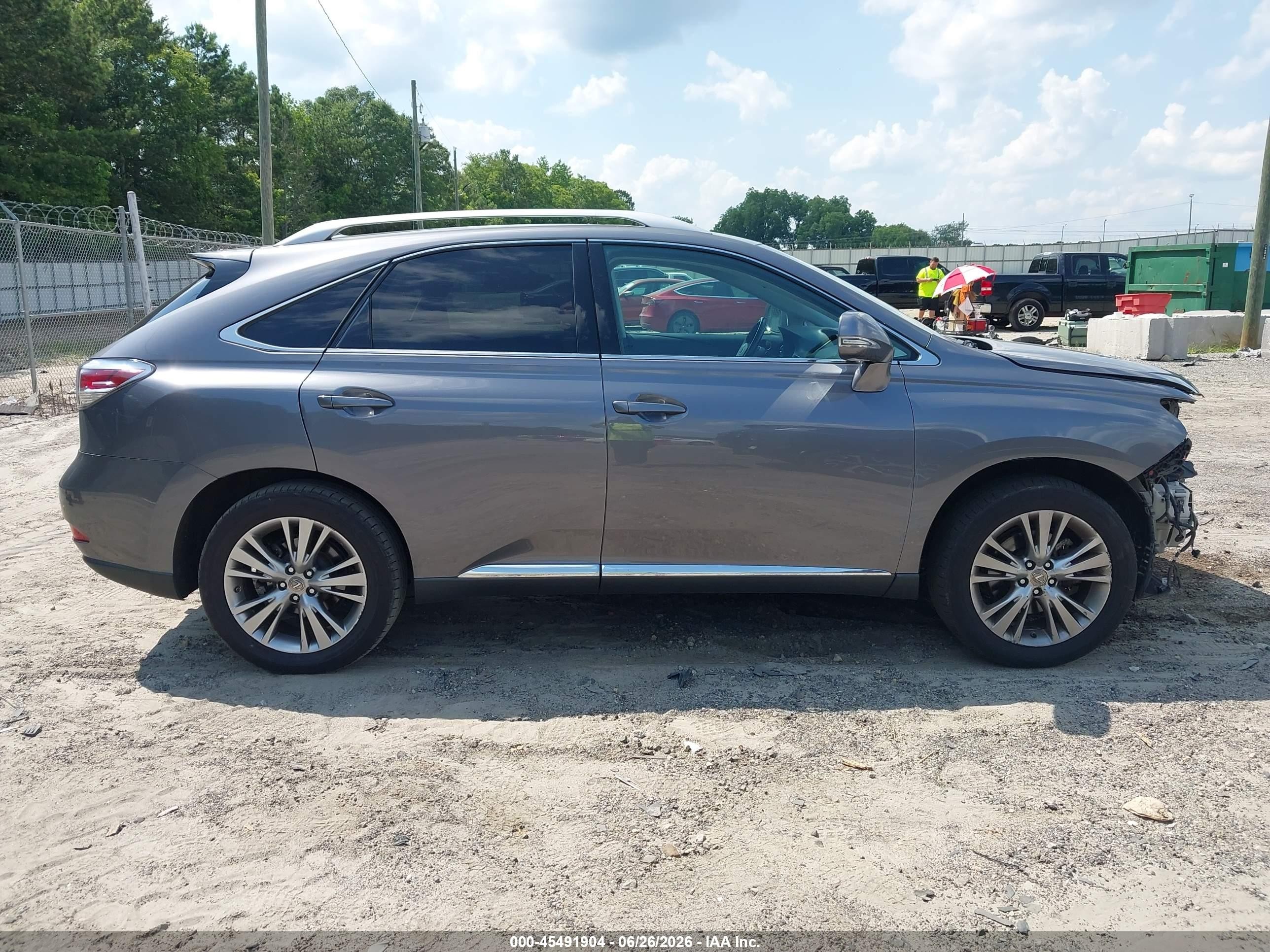 2013 Lexus Rx 350   Gray vin: 2T2ZK1BA9DC094612
