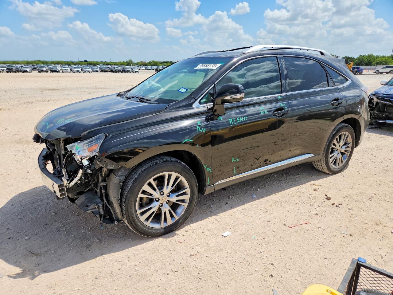 2013 Lexus Rx 350 Black vin: 2T2ZK1BA9DC095193