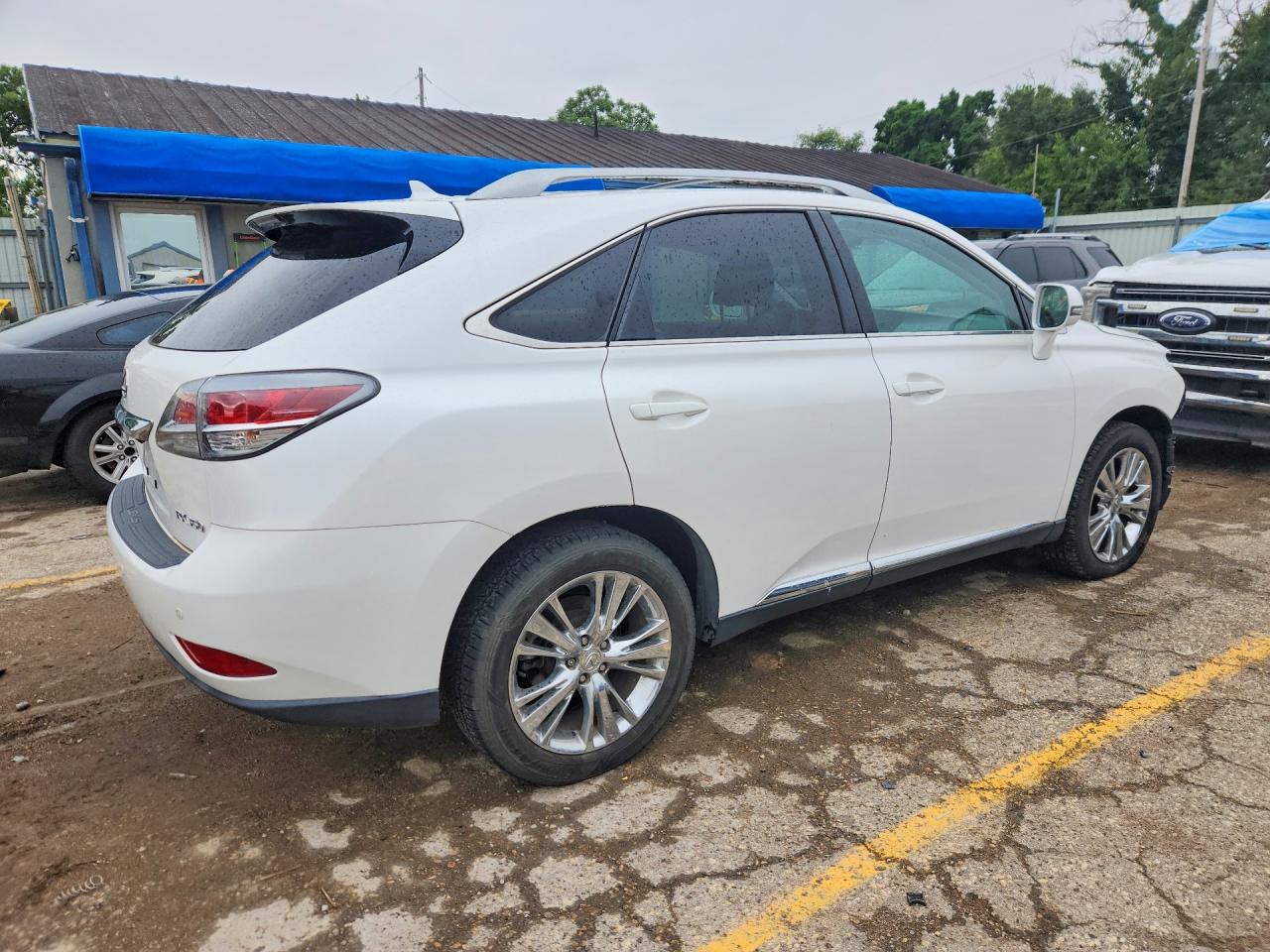 2013 Lexus Rx 350 White vin: 2T2ZK1BA9DC118763