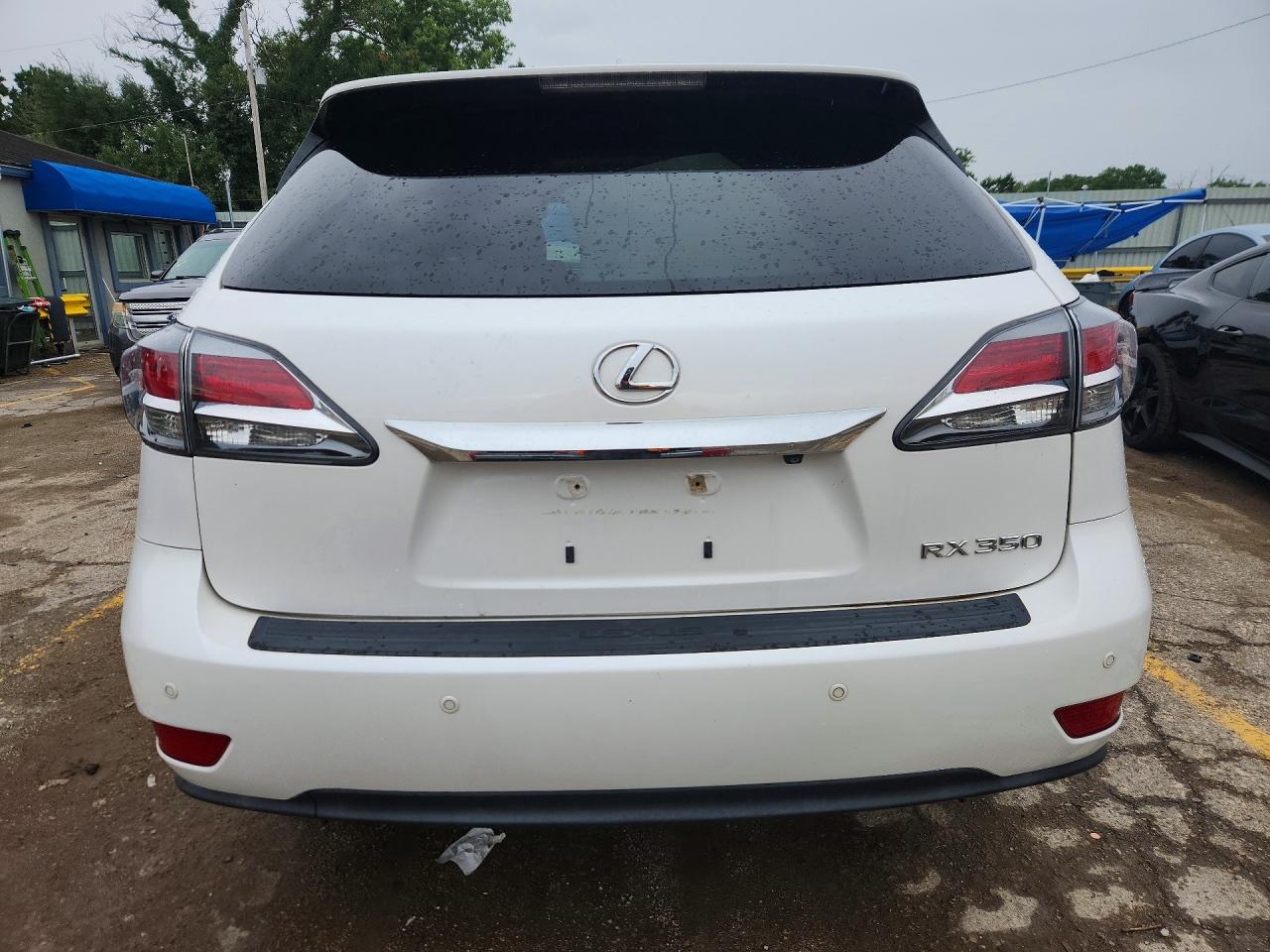 2013 Lexus Rx 350 White vin: 2T2ZK1BA9DC118763