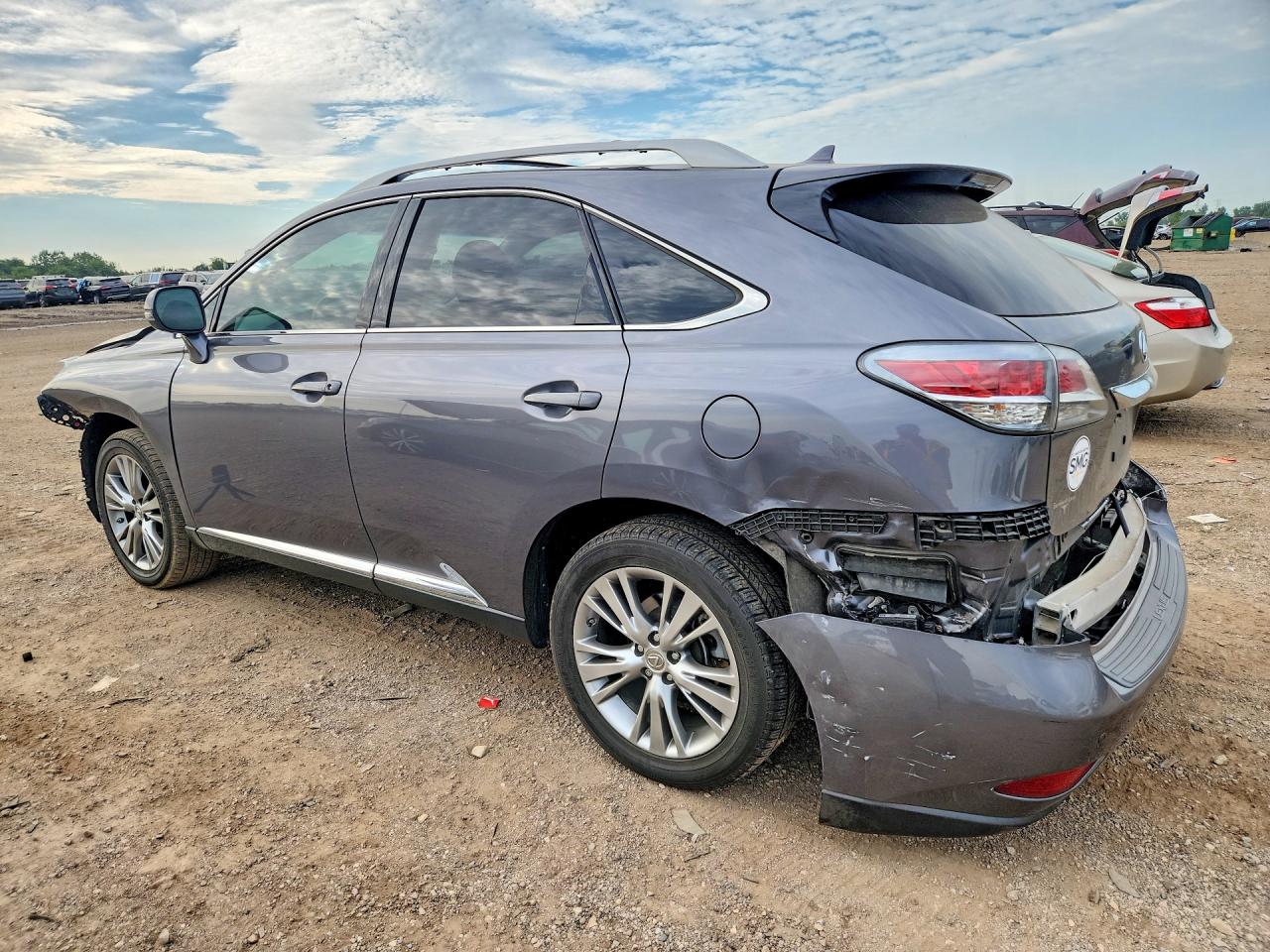 2013 Lexus Rx 350 Серый vin: 2T2ZK1BA9DC121081