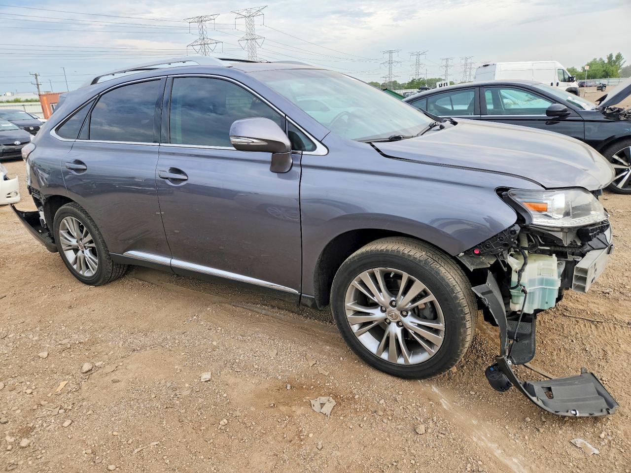 2013 Lexus Rx 350 Серый vin: 2T2ZK1BA9DC121081