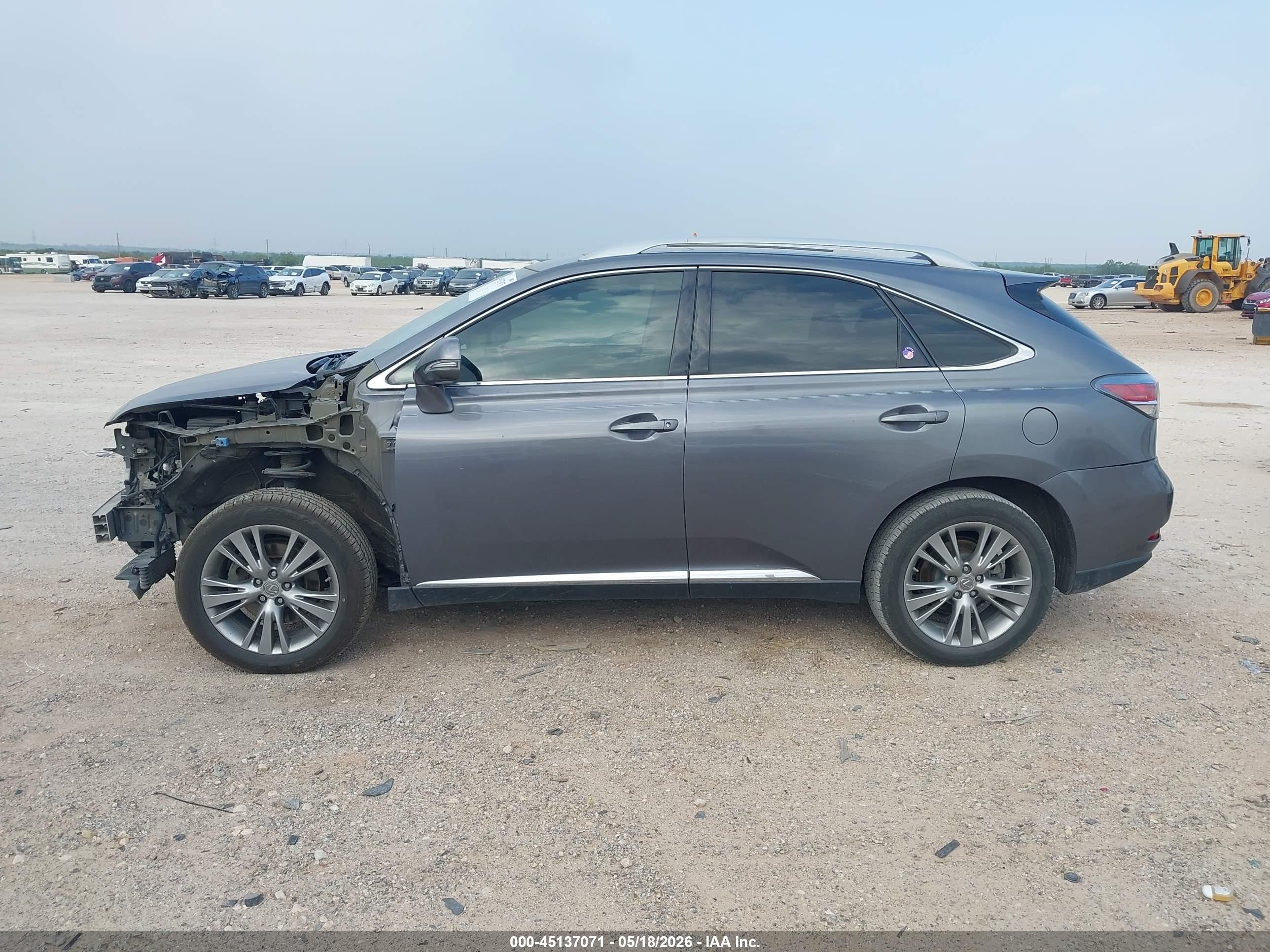 2013 Lexus Rx 350   Gray vin: 2T2ZK1BA9DC128600