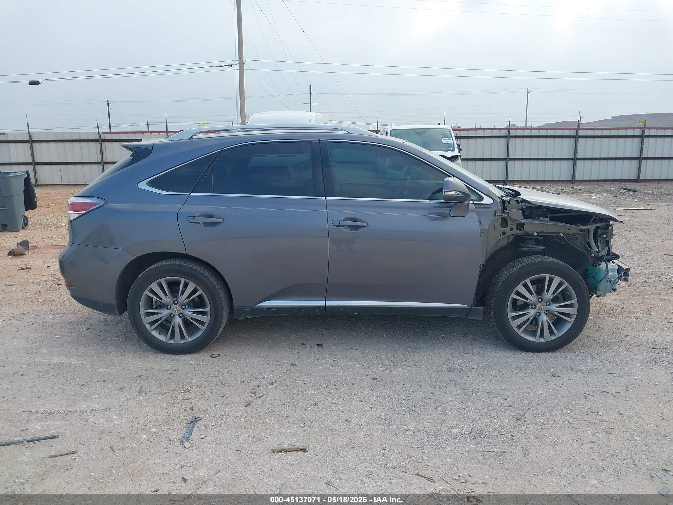 2013 Lexus Rx 350   Gray vin: 2T2ZK1BA9DC128600