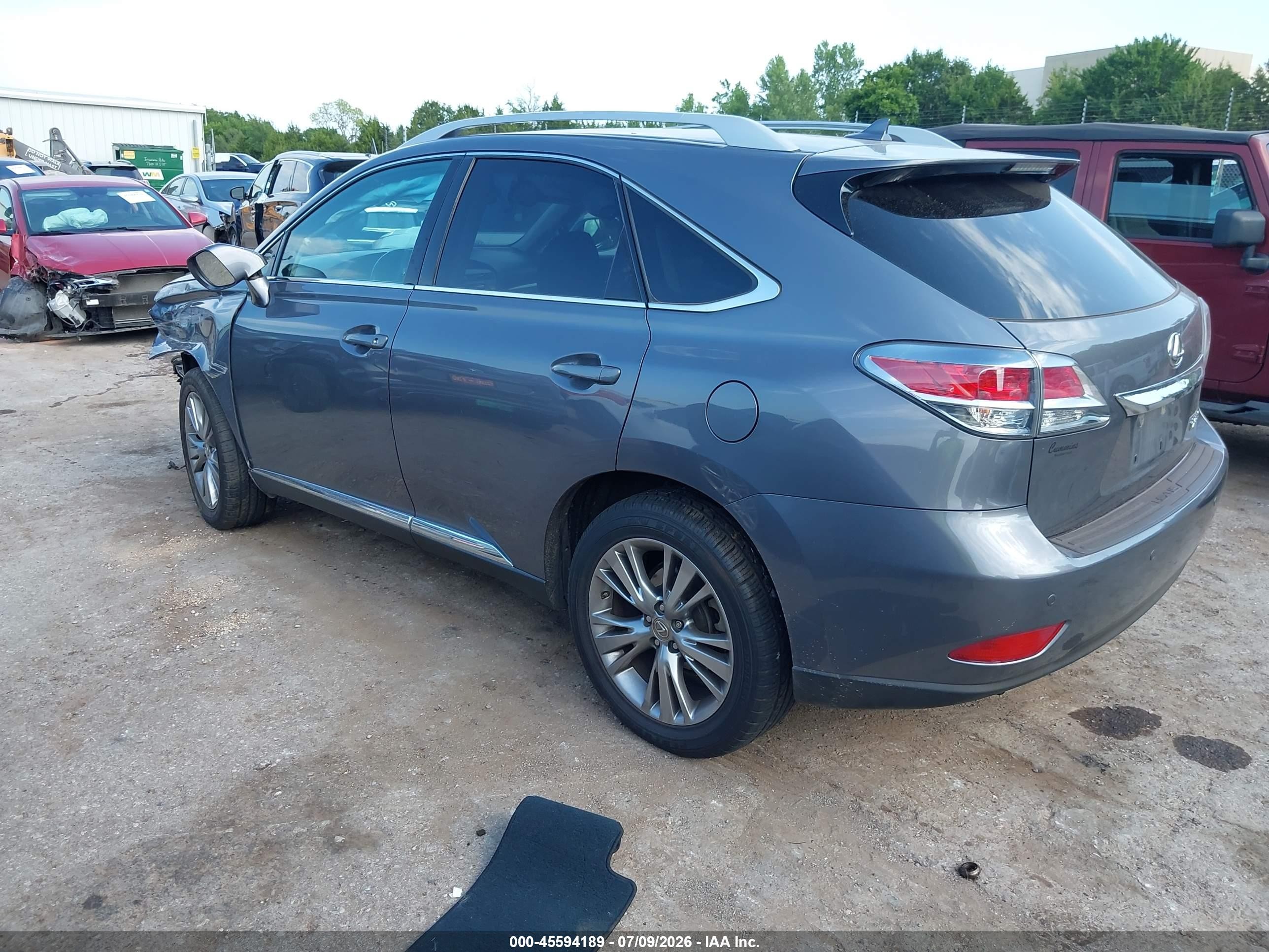 2013 Lexus Rx 350 Gray vin: 2T2ZK1BA9DC129911