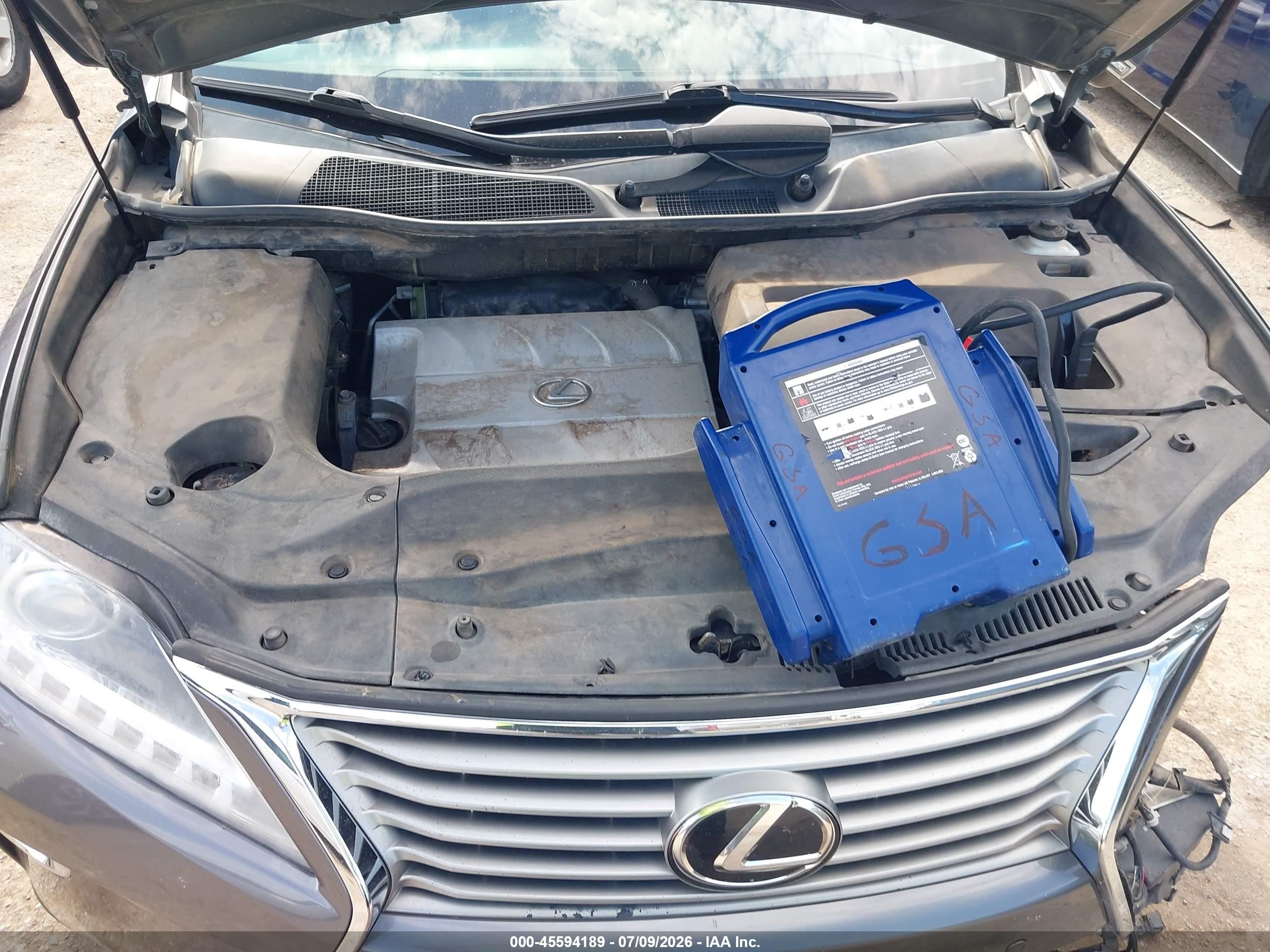 2013 Lexus Rx 350 Gray vin: 2T2ZK1BA9DC129911