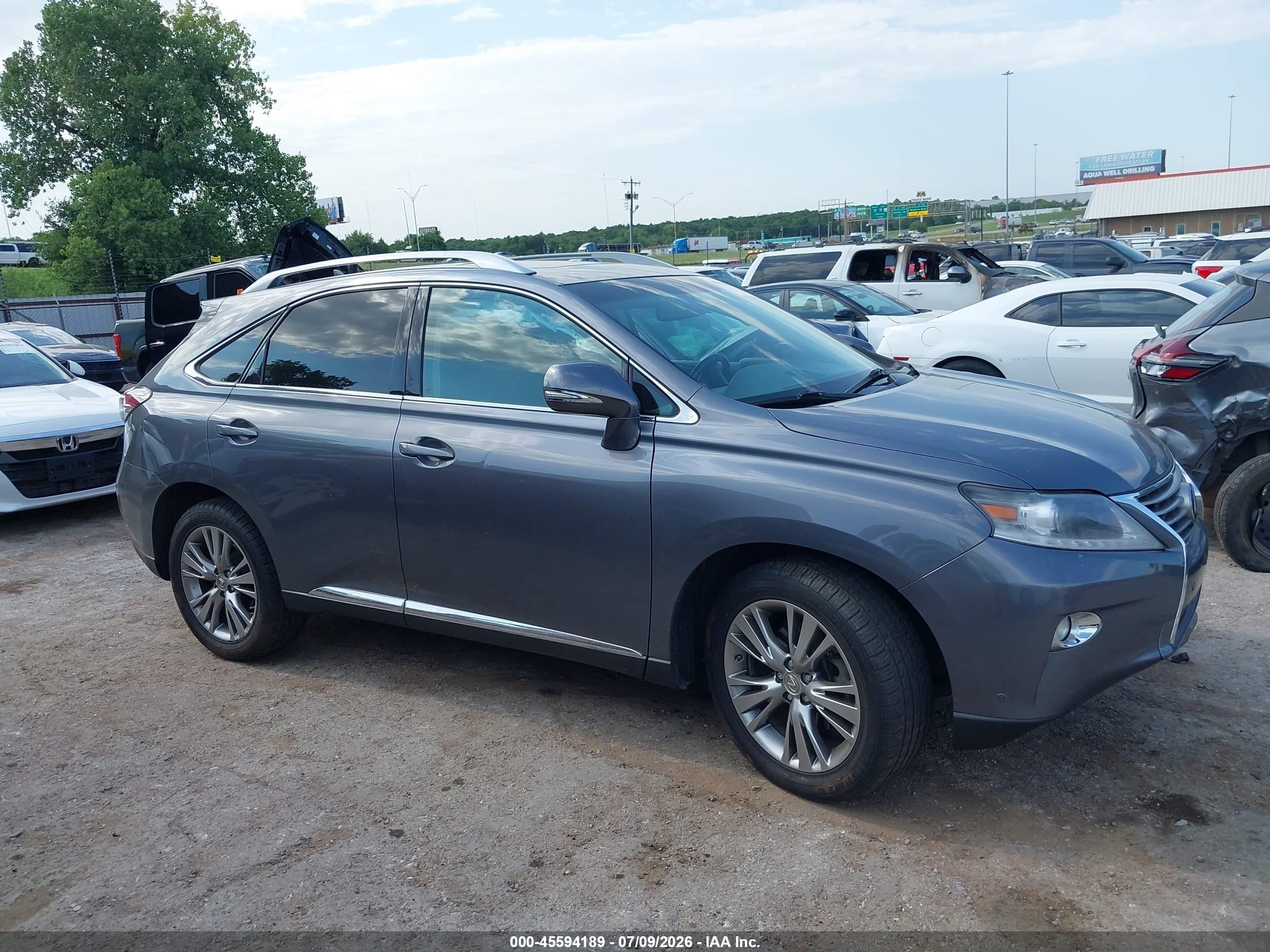 2013 Lexus Rx 350 Gray vin: 2T2ZK1BA9DC129911
