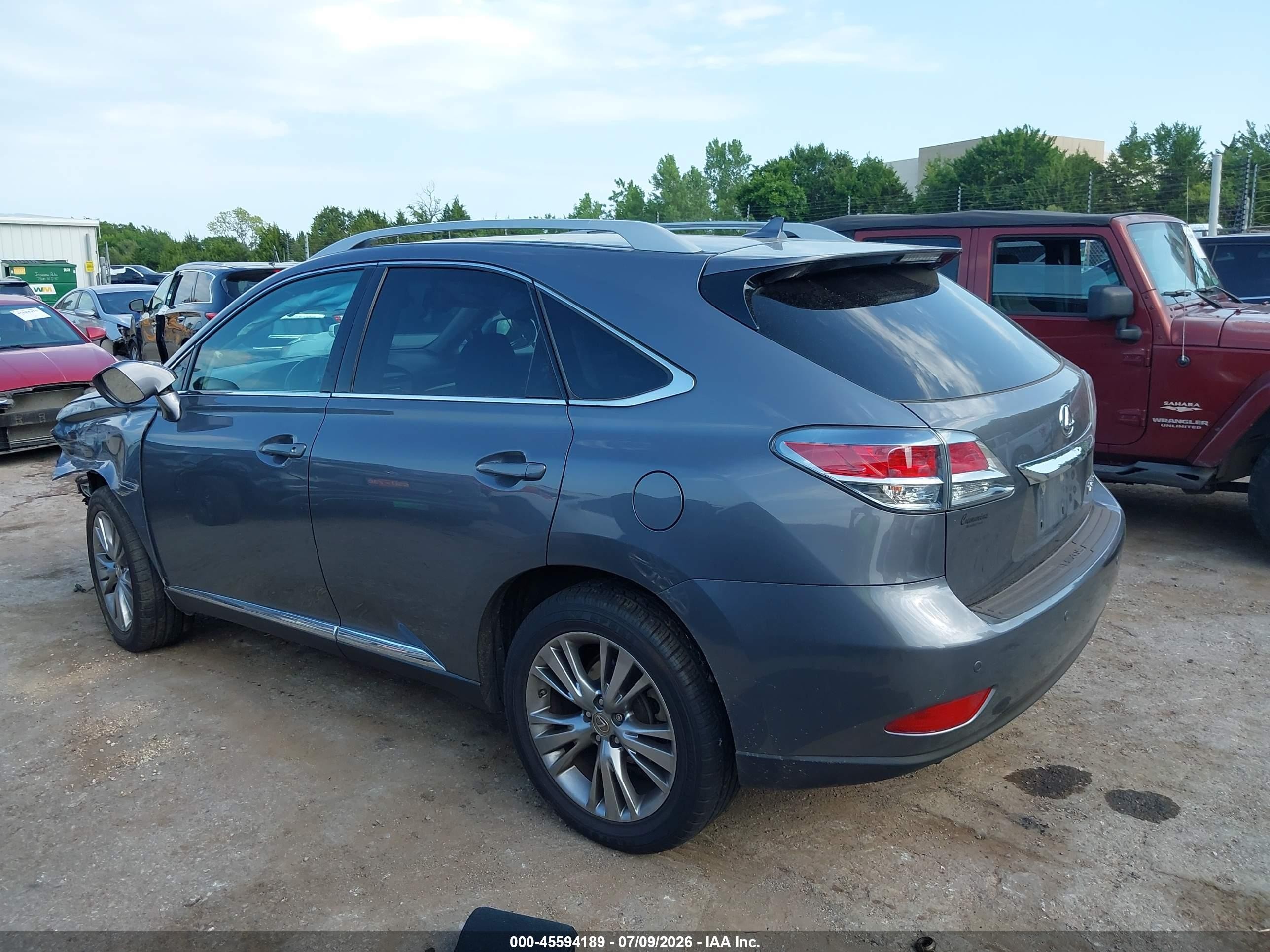 2013 Lexus Rx 350 Gray vin: 2T2ZK1BA9DC129911