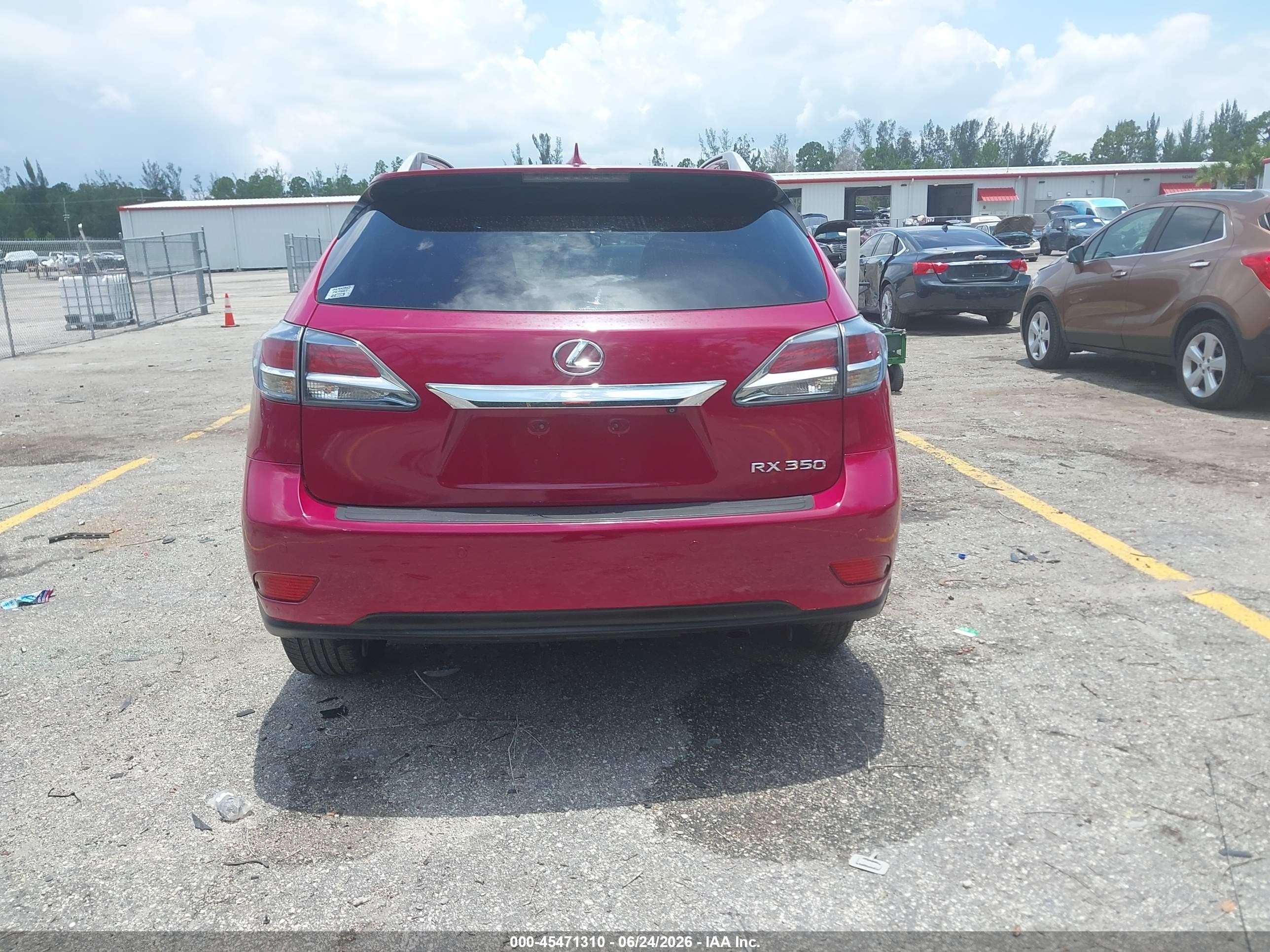 2014 Lexus Rx 350   Pink vin: 2T2ZK1BA9EC139436