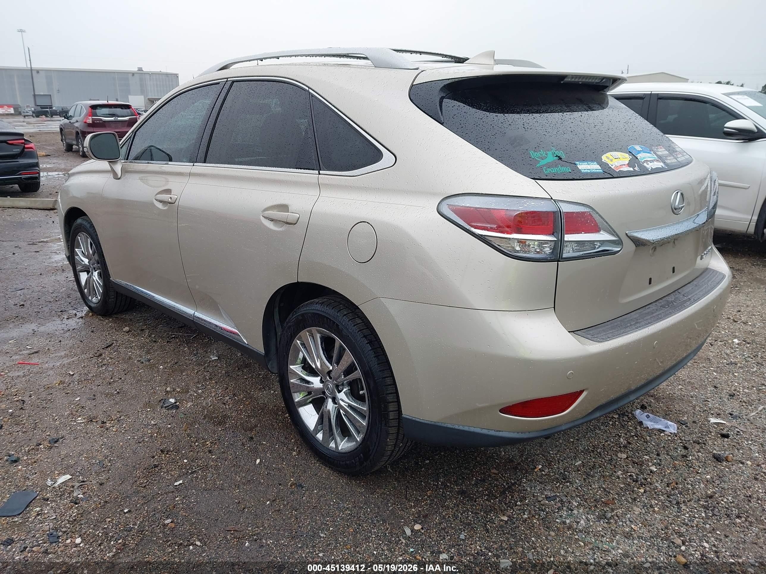 2014 Lexus Rx 350   Brown vin: 2T2ZK1BA9EC144183