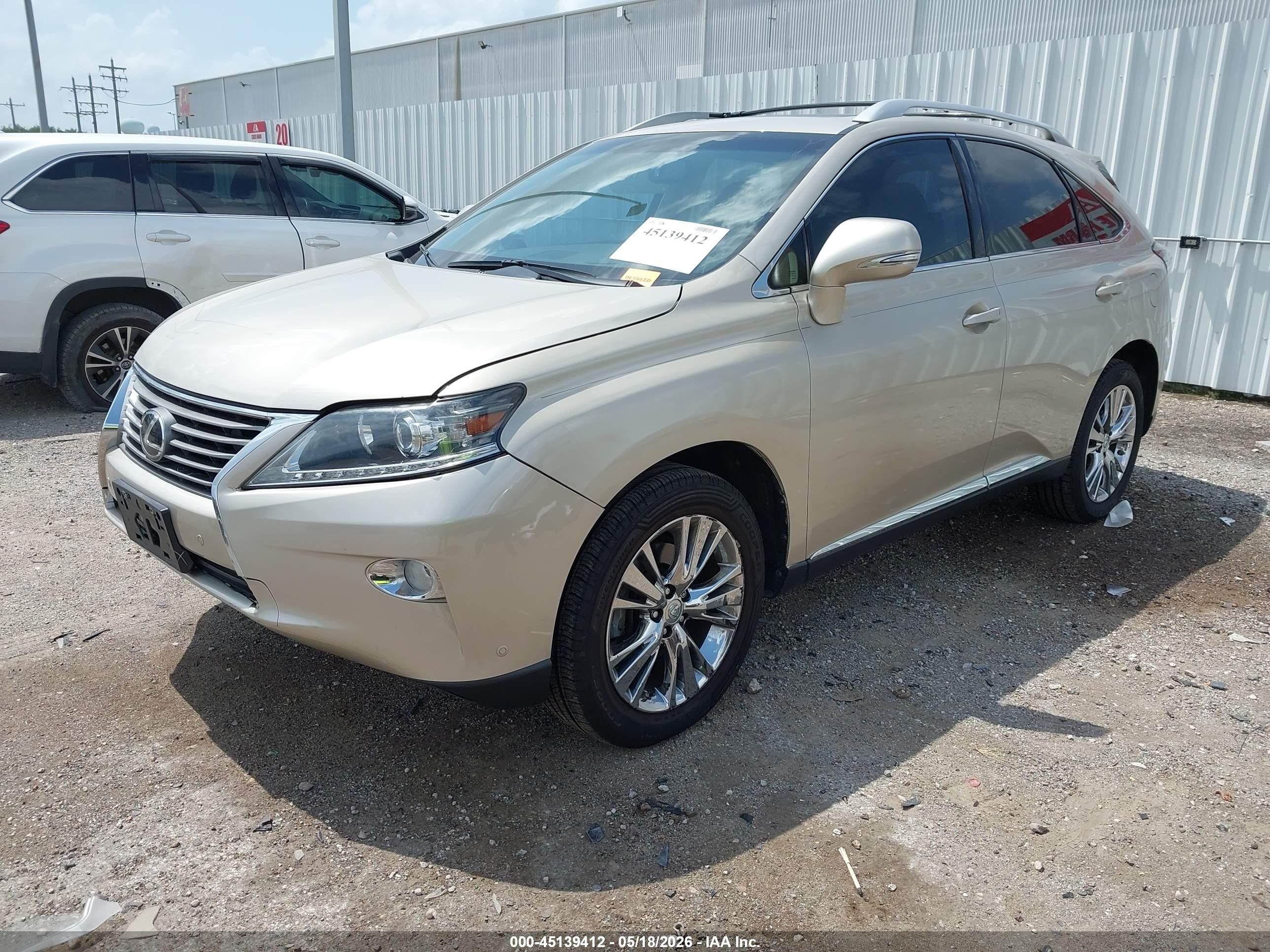 2014 Lexus Rx 350   Brown vin: 2T2ZK1BA9EC144183