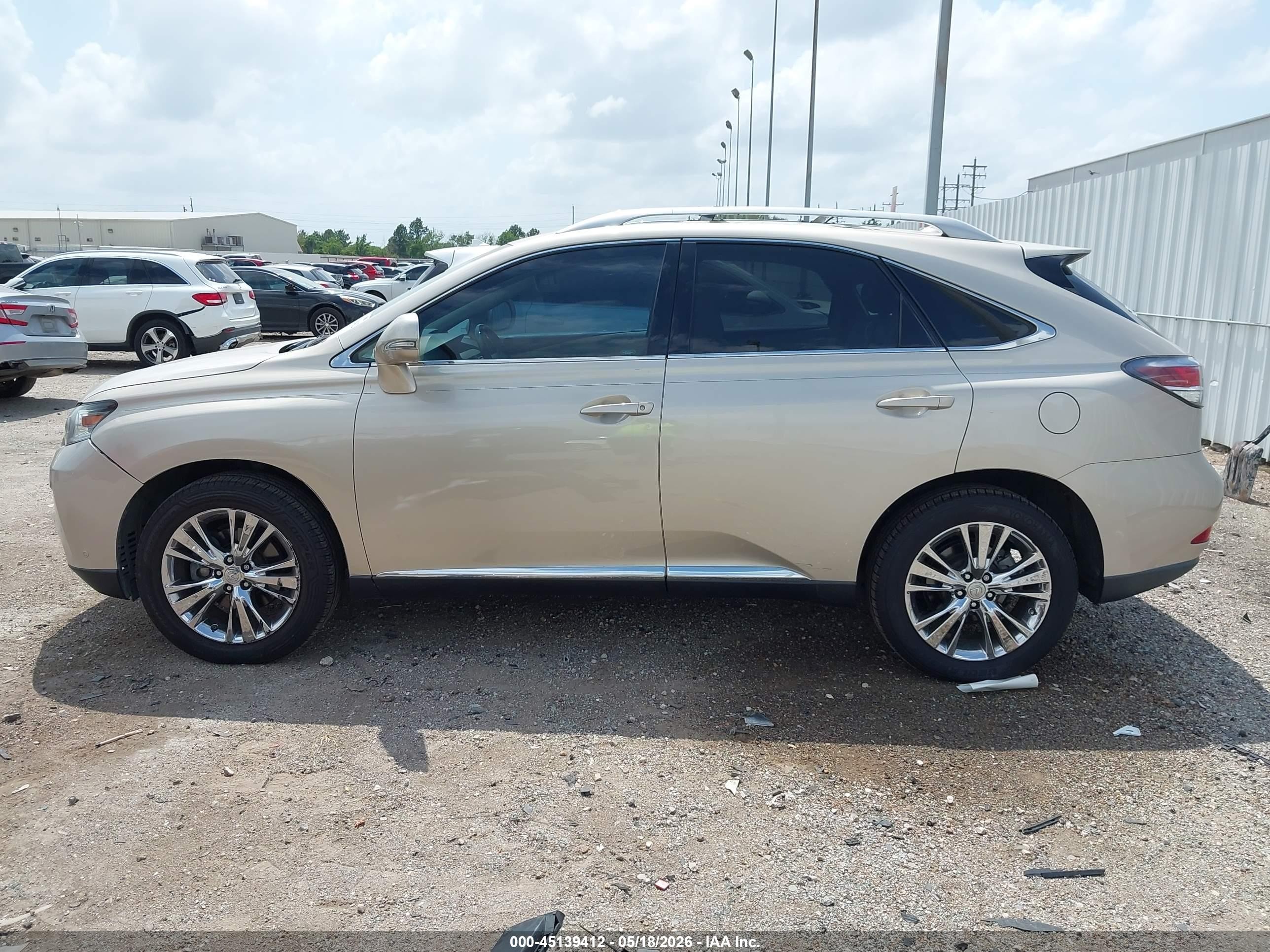 2014 Lexus Rx 350   Brown vin: 2T2ZK1BA9EC144183