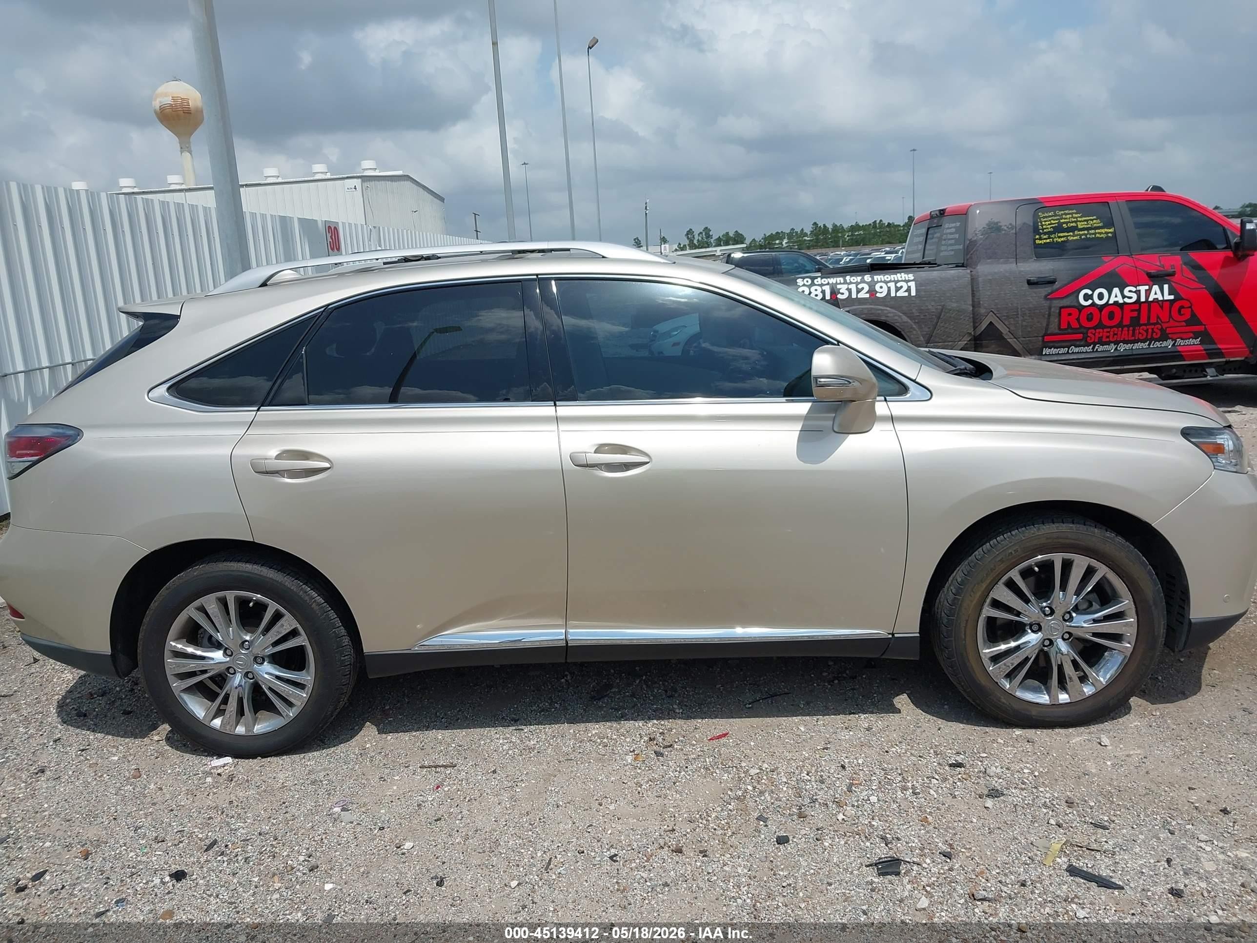 2014 Lexus Rx 350   Brown vin: 2T2ZK1BA9EC144183