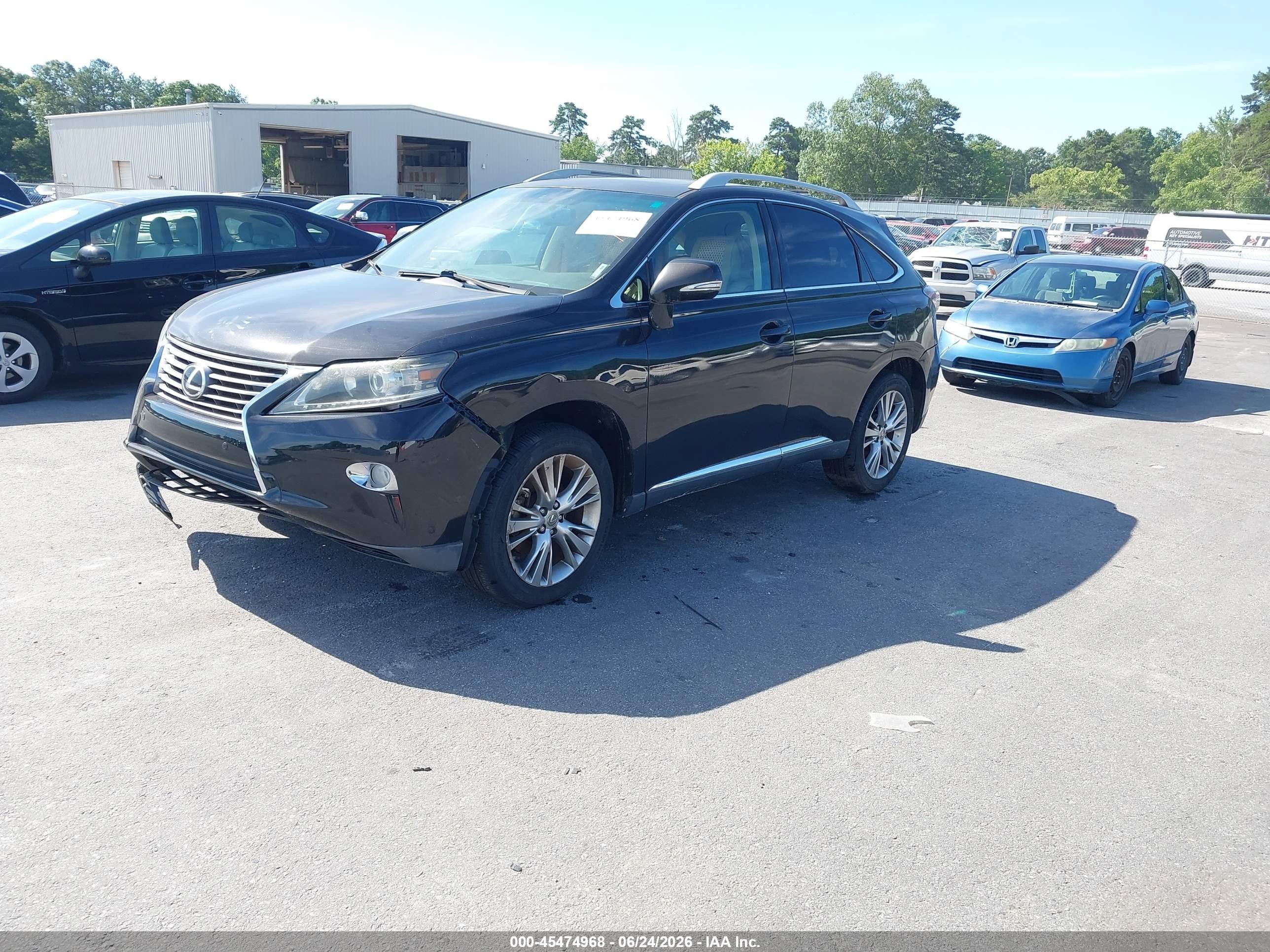 2014 Lexus Rx 350   Black vin: 2T2ZK1BA9EC146550
