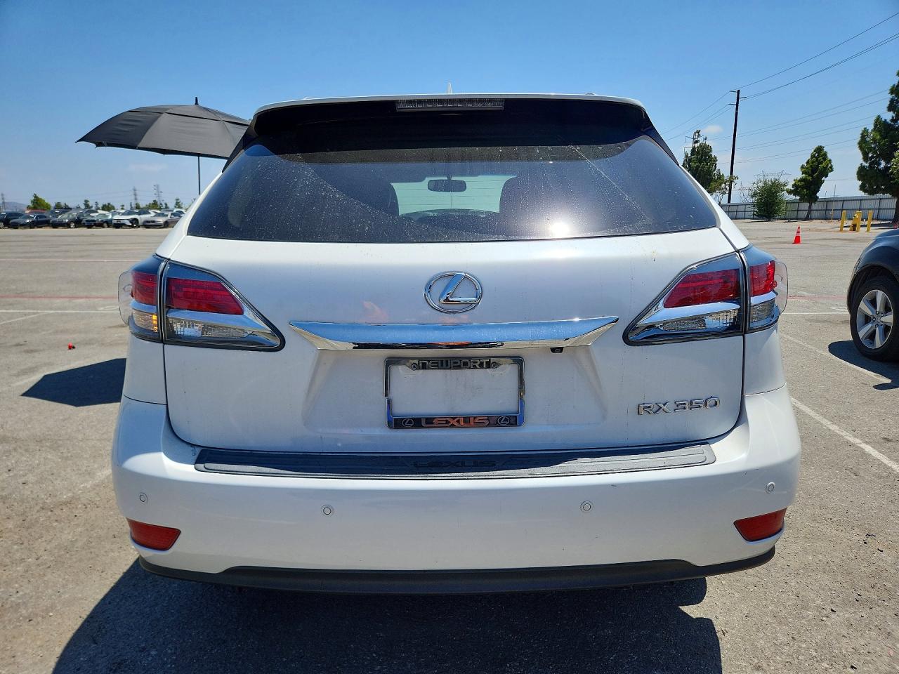 2014 Lexus Rx 350 White vin: 2T2ZK1BA9EC147844