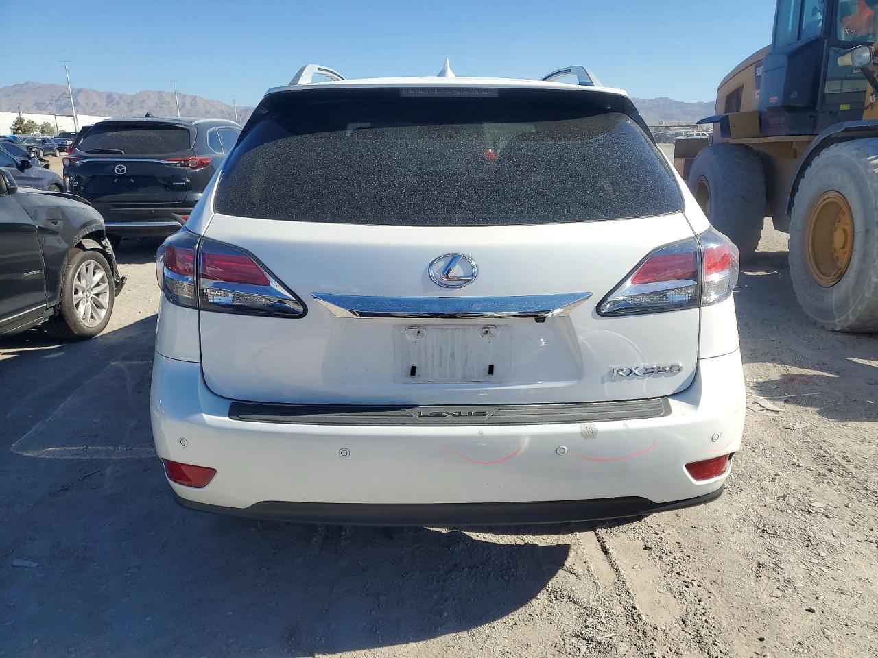 2015 Lexus Rx 350 Base White vin: 2T2ZK1BA9FC152320