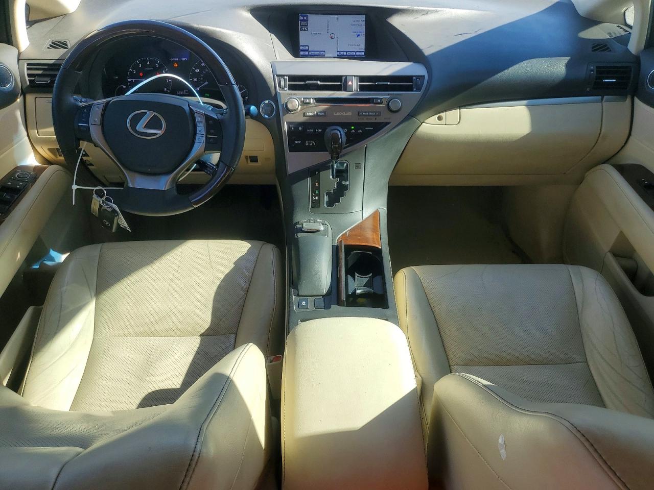 2015 Lexus Rx 350 Base White vin: 2T2ZK1BA9FC152320