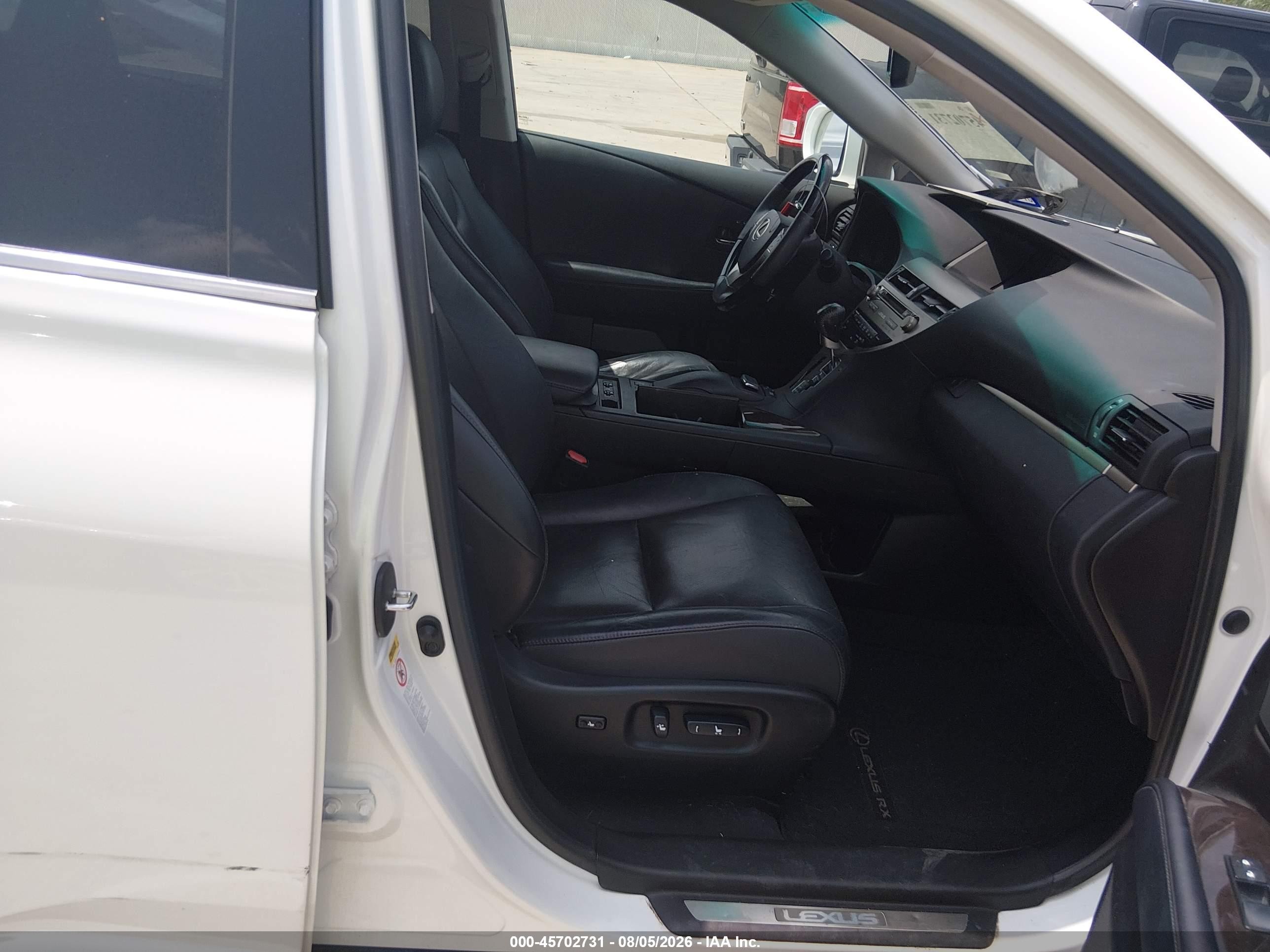 2015 Lexus Rx 350   White vin: 2T2ZK1BA9FC152480