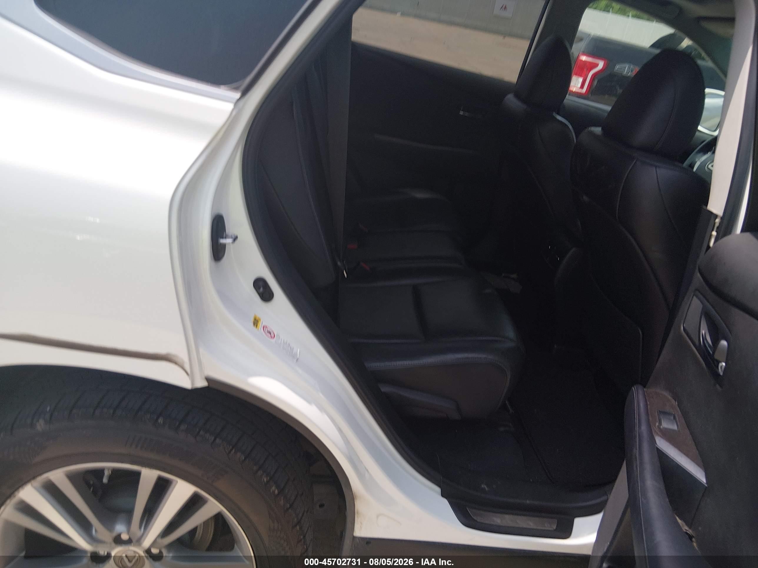 2015 Lexus Rx 350   White vin: 2T2ZK1BA9FC152480