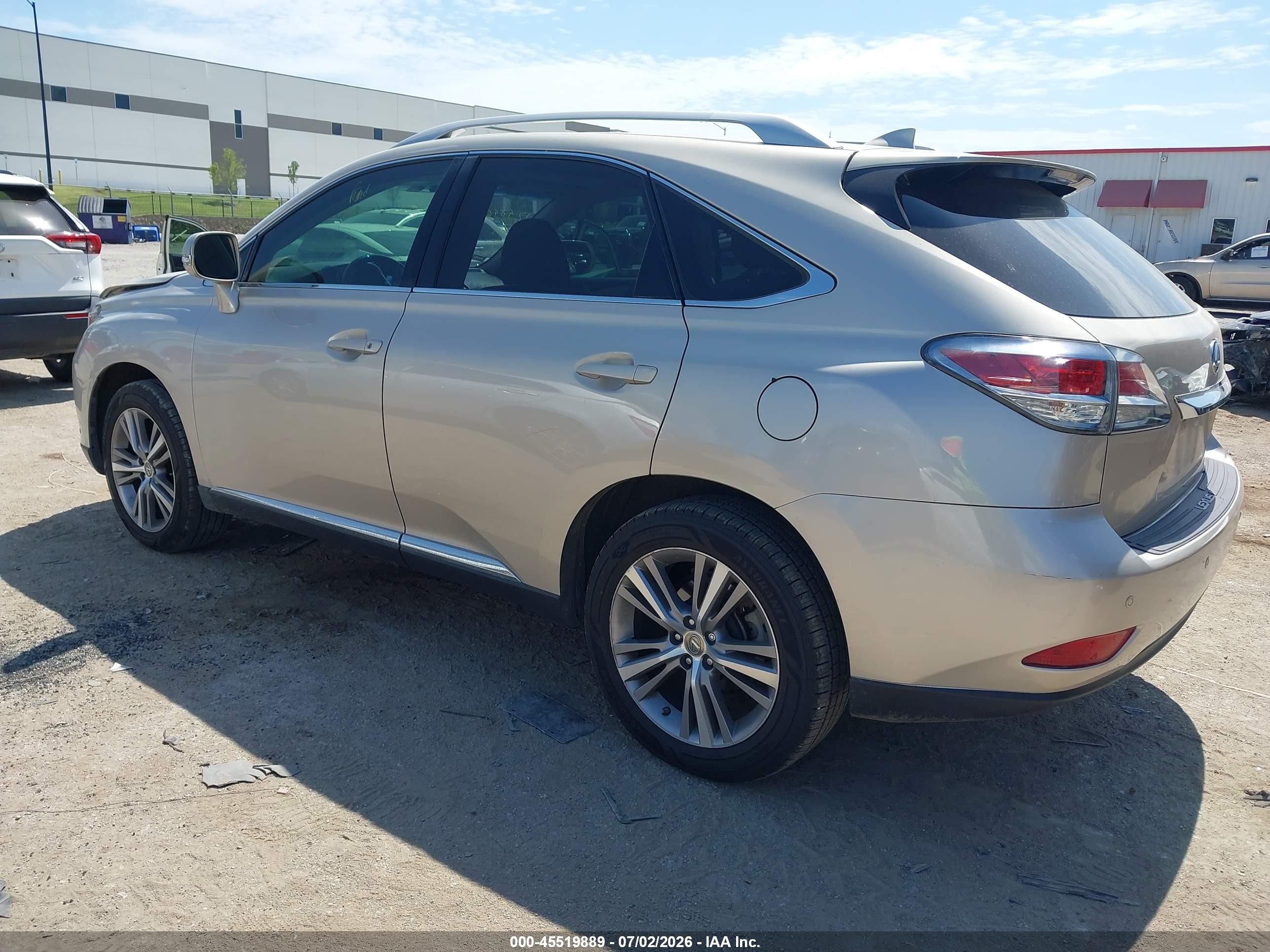 2015 Lexus Rx 350   Gold vin: 2T2ZK1BA9FC153127