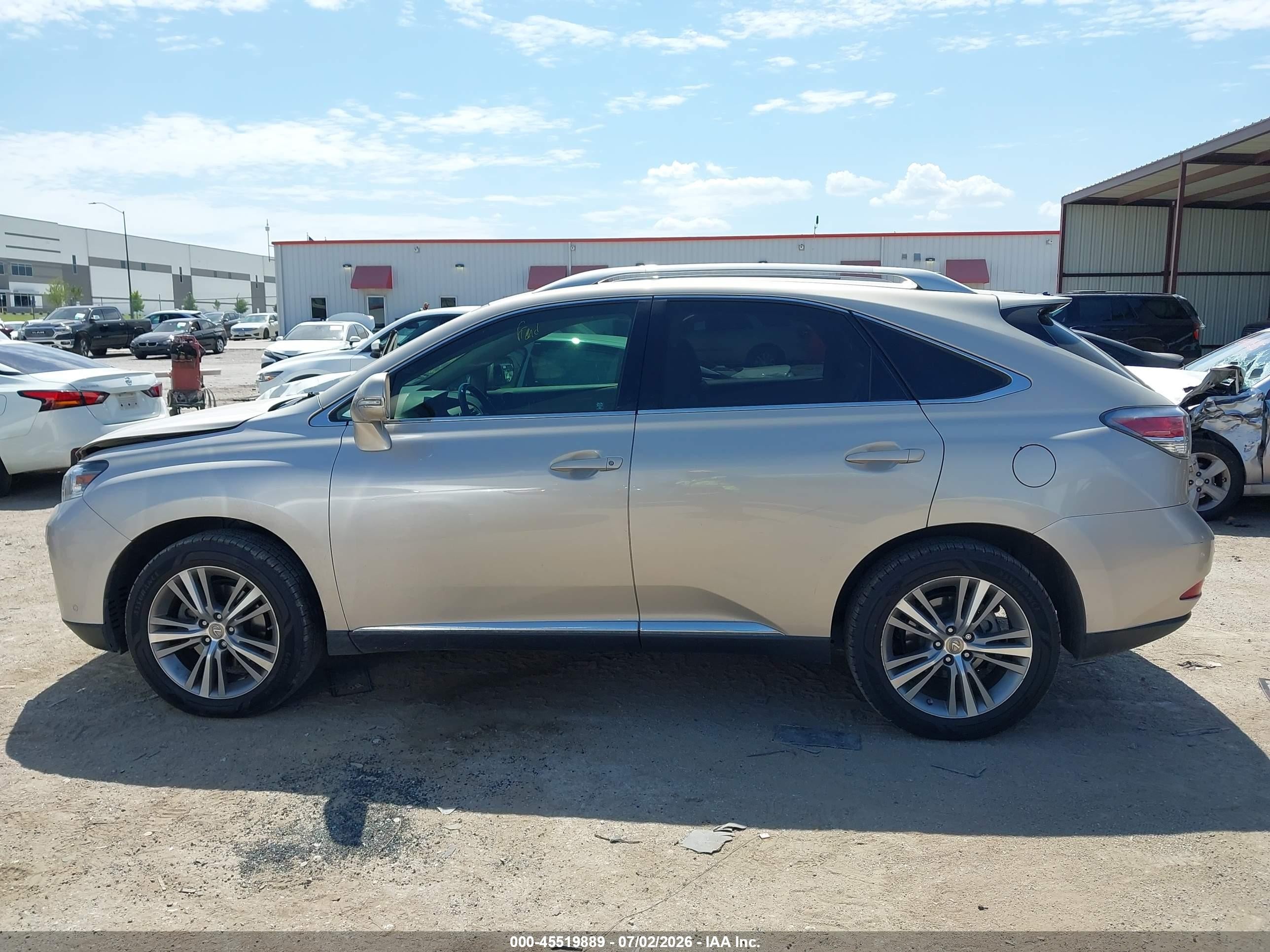 2015 Lexus Rx 350   Gold vin: 2T2ZK1BA9FC153127