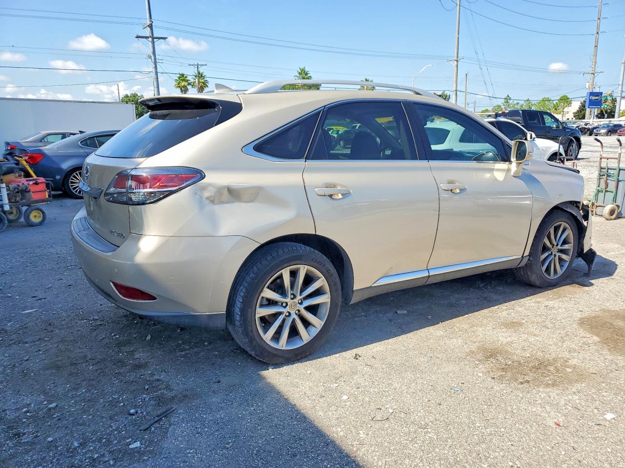 2015 Lexus Rx 350 Gold vin: 2T2ZK1BA9FC153869