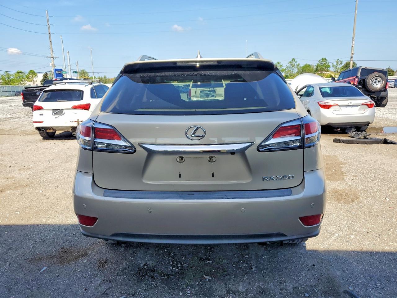 2015 Lexus Rx 350 Gold vin: 2T2ZK1BA9FC153869