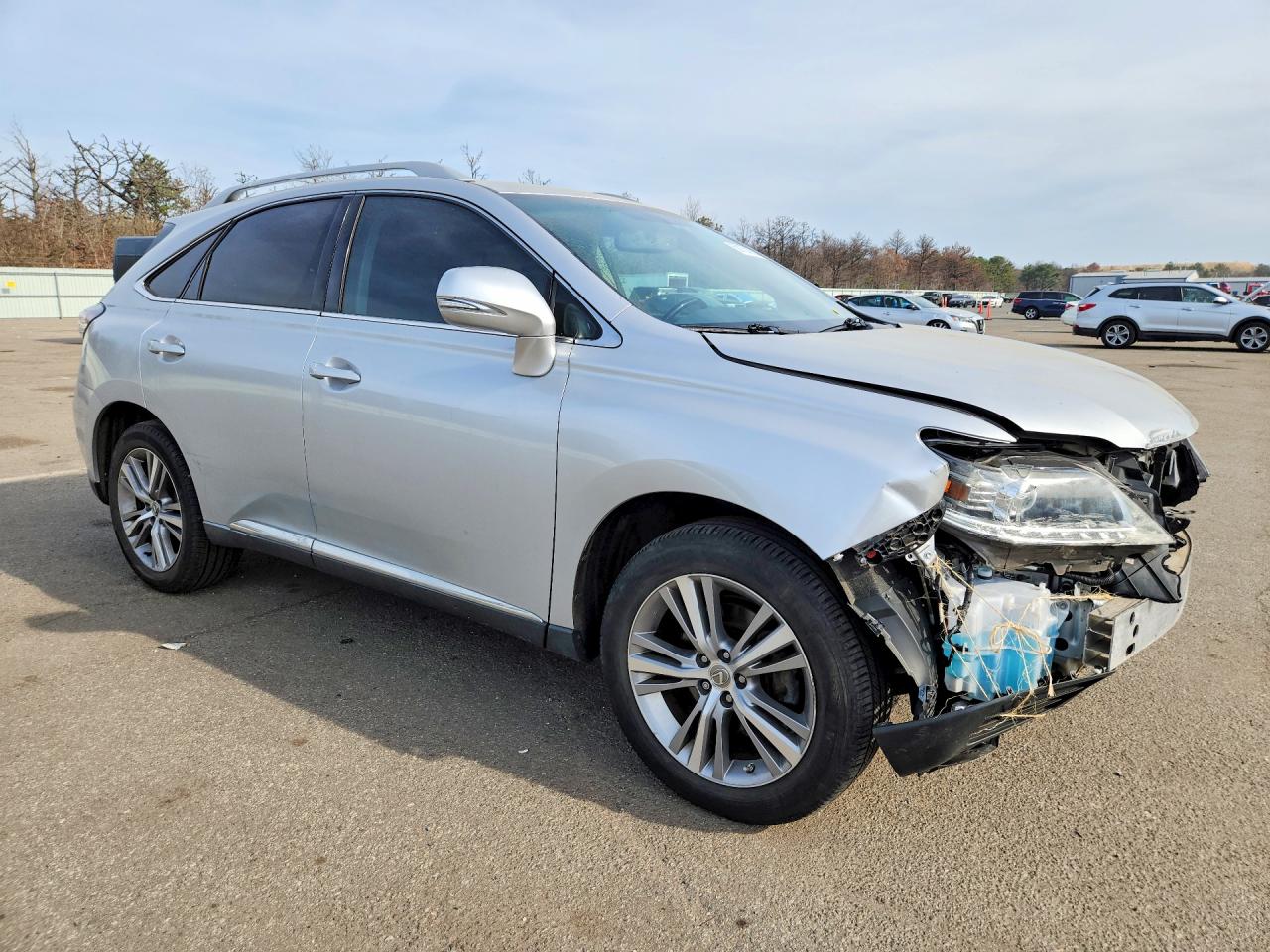 2015 Lexus Rx 350 Silver vin: 2T2ZK1BA9FC163379