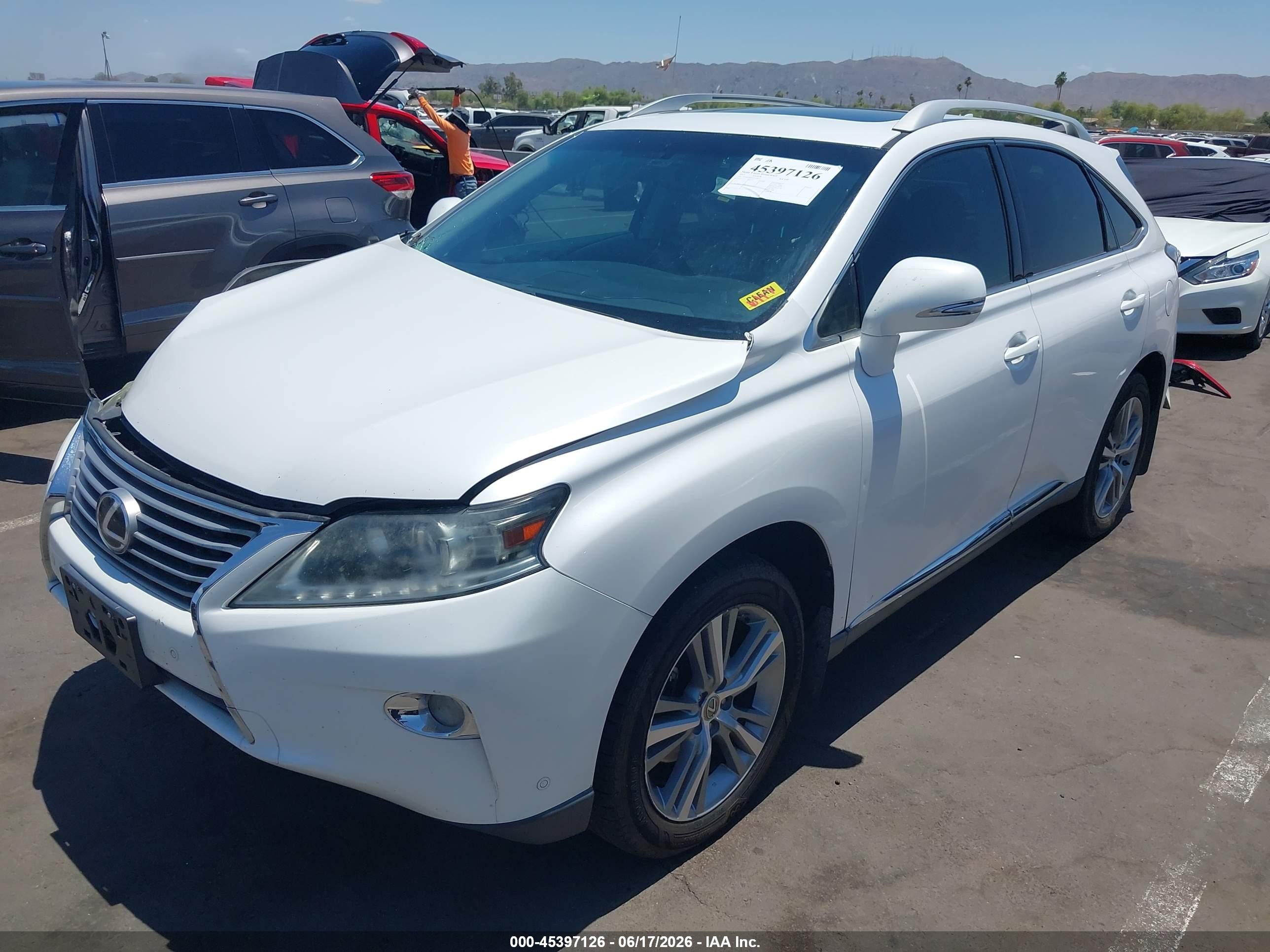 2015 Lexus Rx 350   Белый vin: 2T2ZK1BA9FC166573