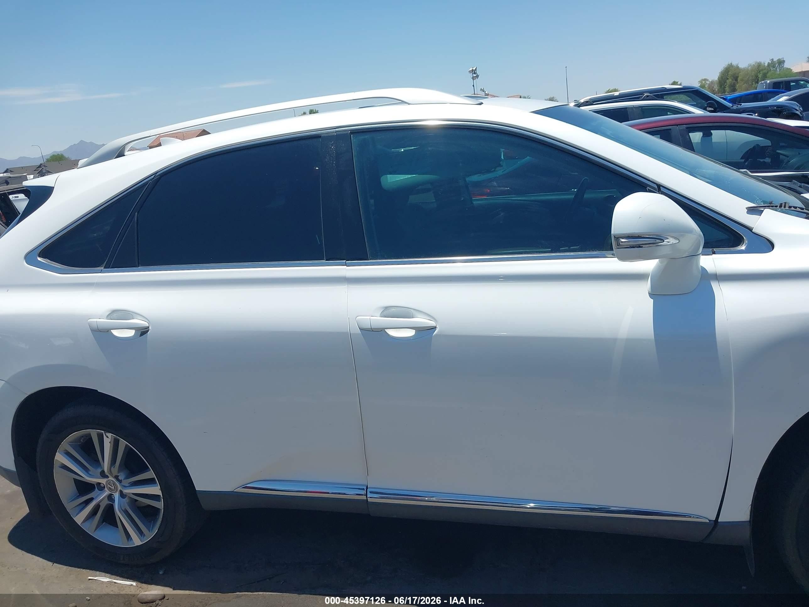 2015 Lexus Rx 350   Белый vin: 2T2ZK1BA9FC166573