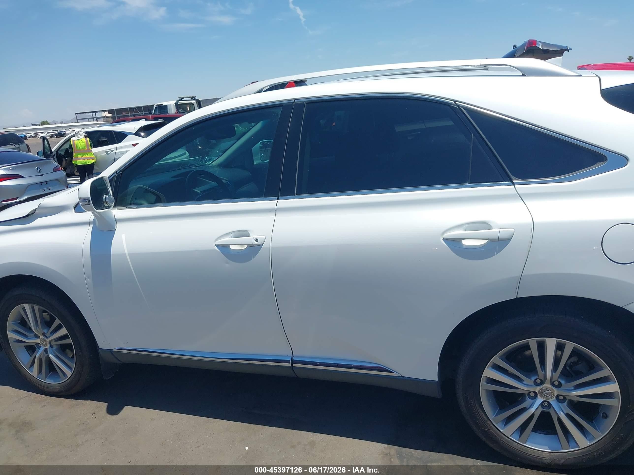 2015 Lexus Rx 350   Белый vin: 2T2ZK1BA9FC166573
