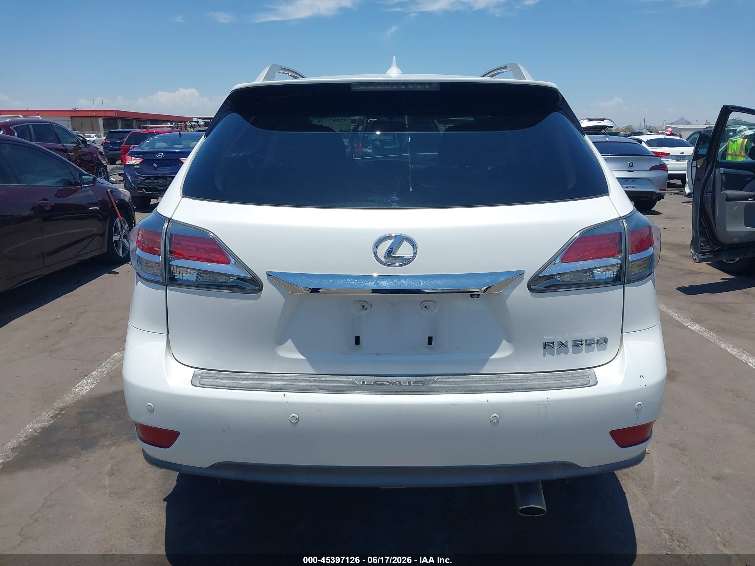2015 Lexus Rx 350   Белый vin: 2T2ZK1BA9FC166573