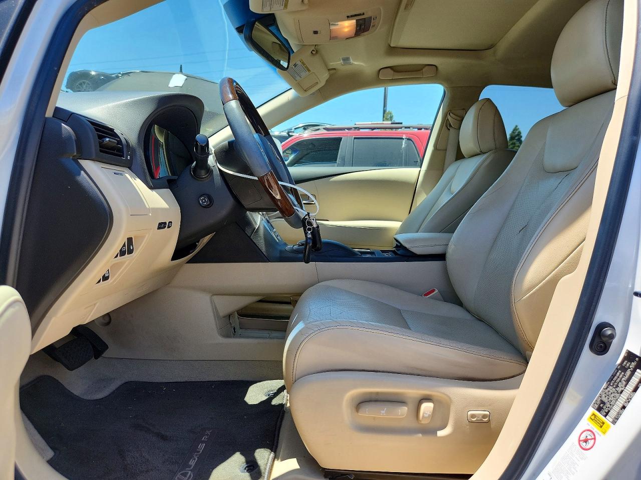 2015 Lexus Rx 350 White vin: 2T2ZK1BA9FC166976