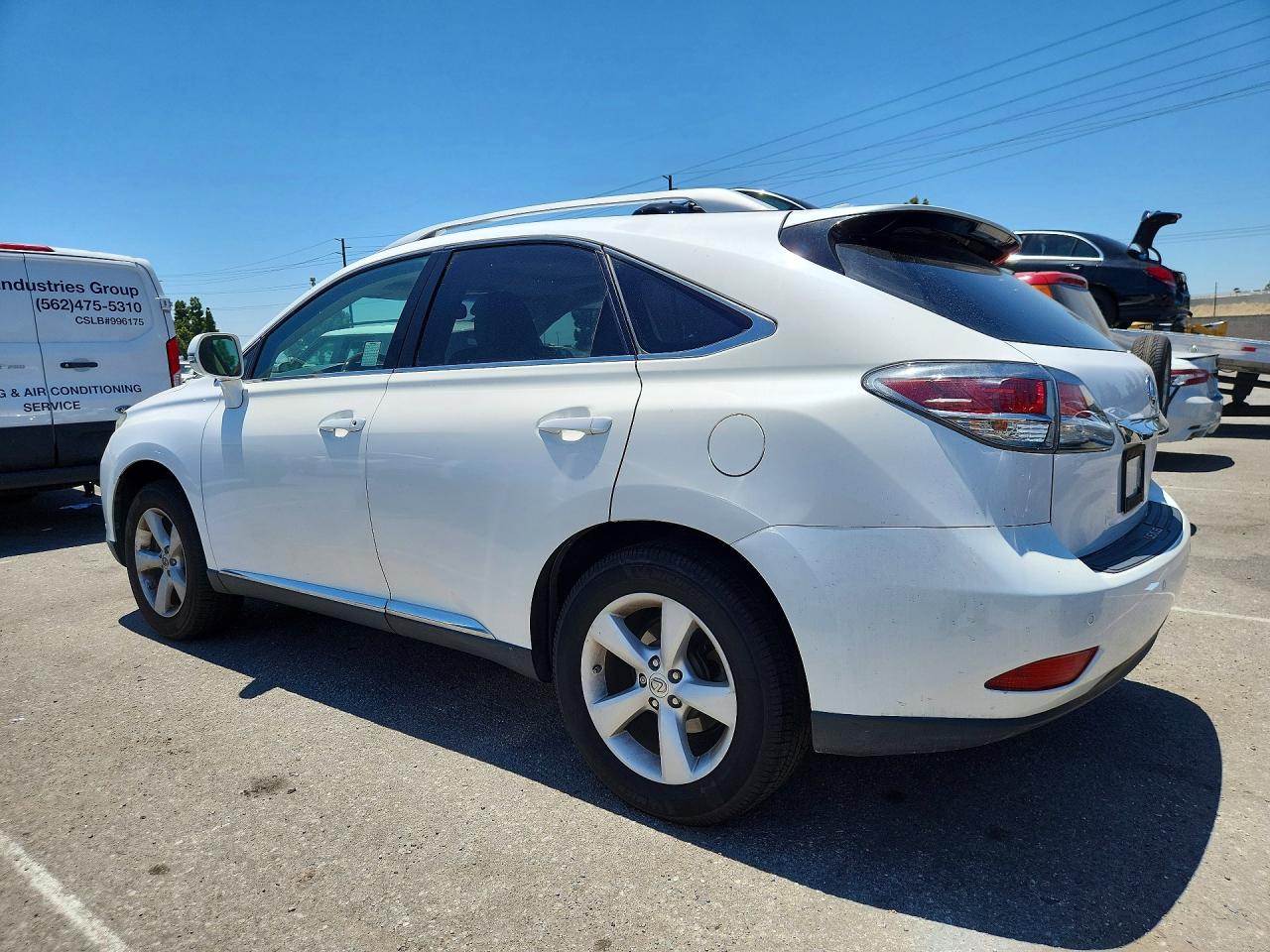 2015 Lexus Rx 350 White vin: 2T2ZK1BA9FC166976