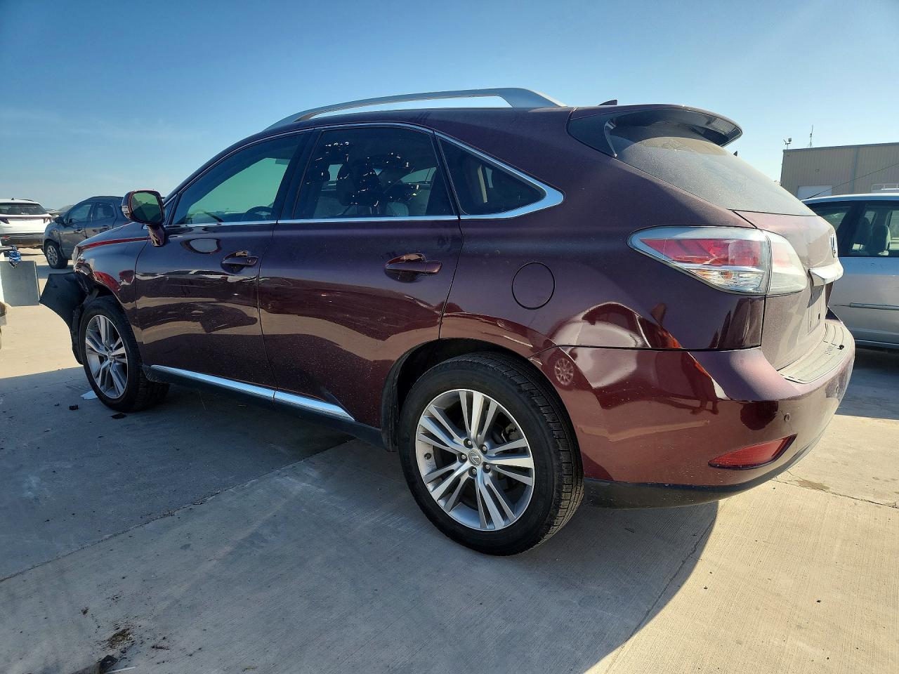 2015 Lexus Rx 350 Base Burgundy vin: 2T2ZK1BA9FC175838
