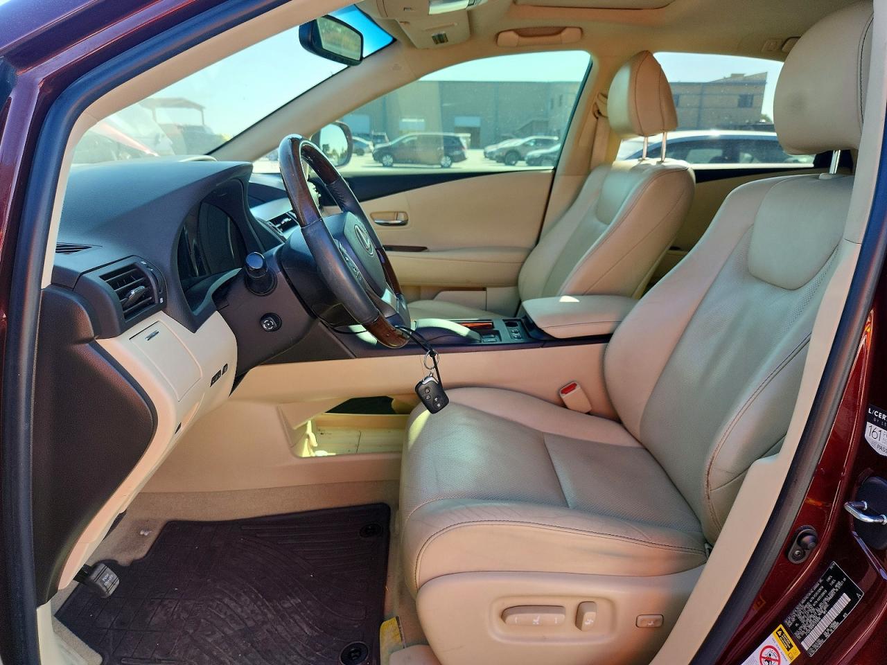 2015 Lexus Rx 350 Base Burgundy vin: 2T2ZK1BA9FC175838