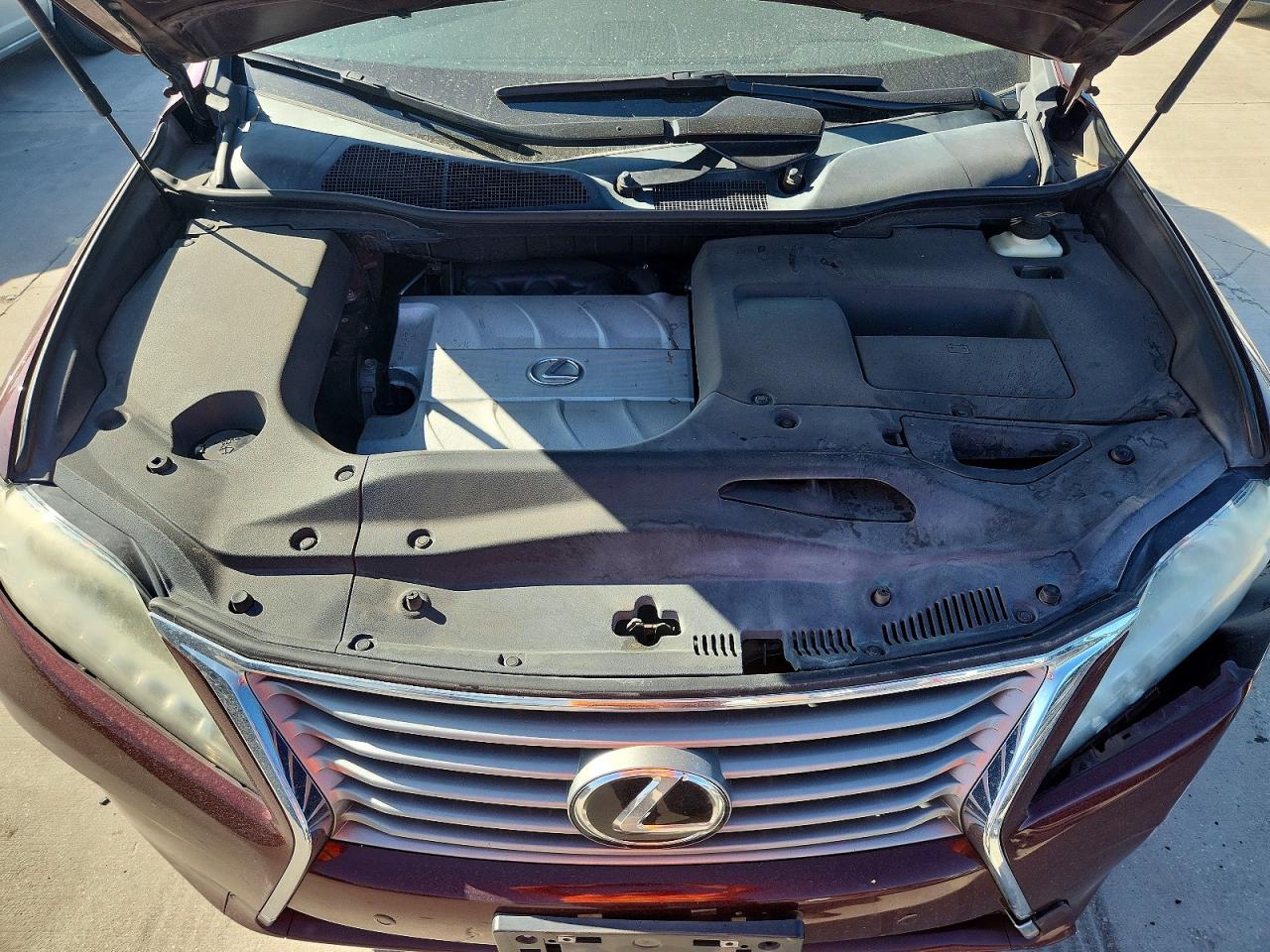 2015 Lexus Rx 350 Base Burgundy vin: 2T2ZK1BA9FC175838