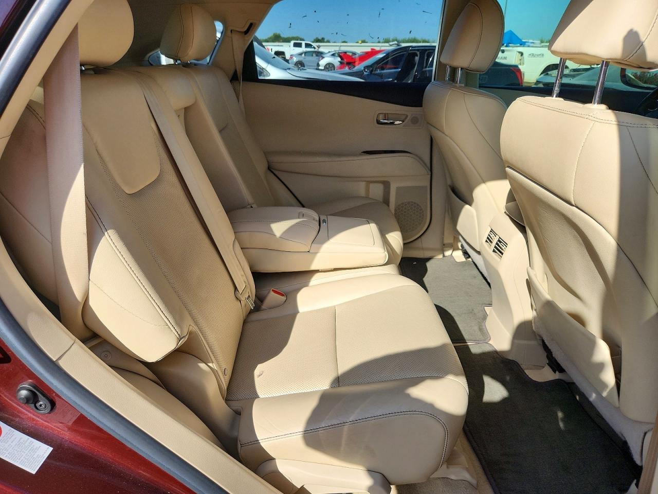 2015 Lexus Rx 350 Base Burgundy vin: 2T2ZK1BA9FC175838