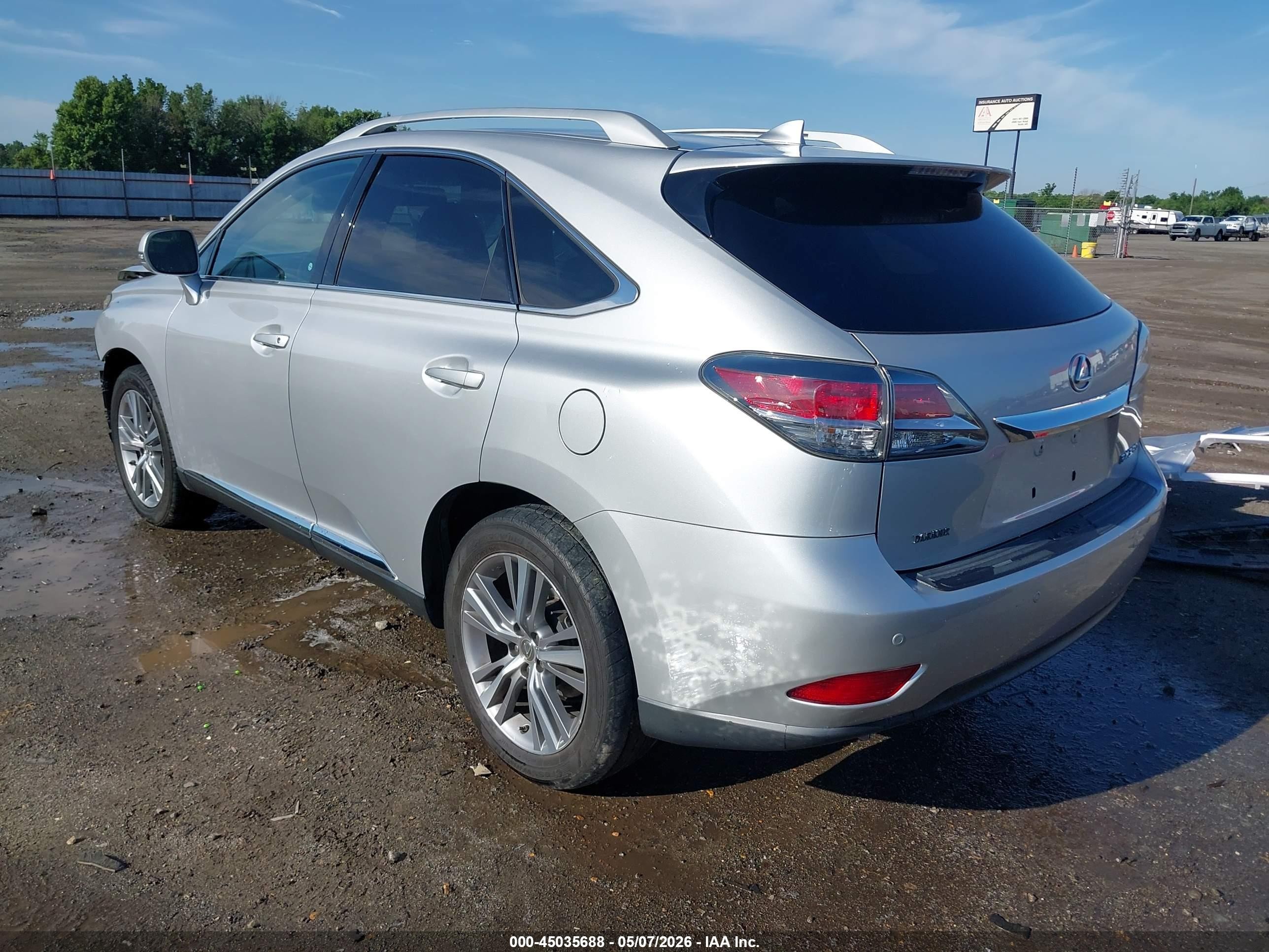 2015 Lexus Rx 350   Silver vin: 2T2ZK1BA9FC180800