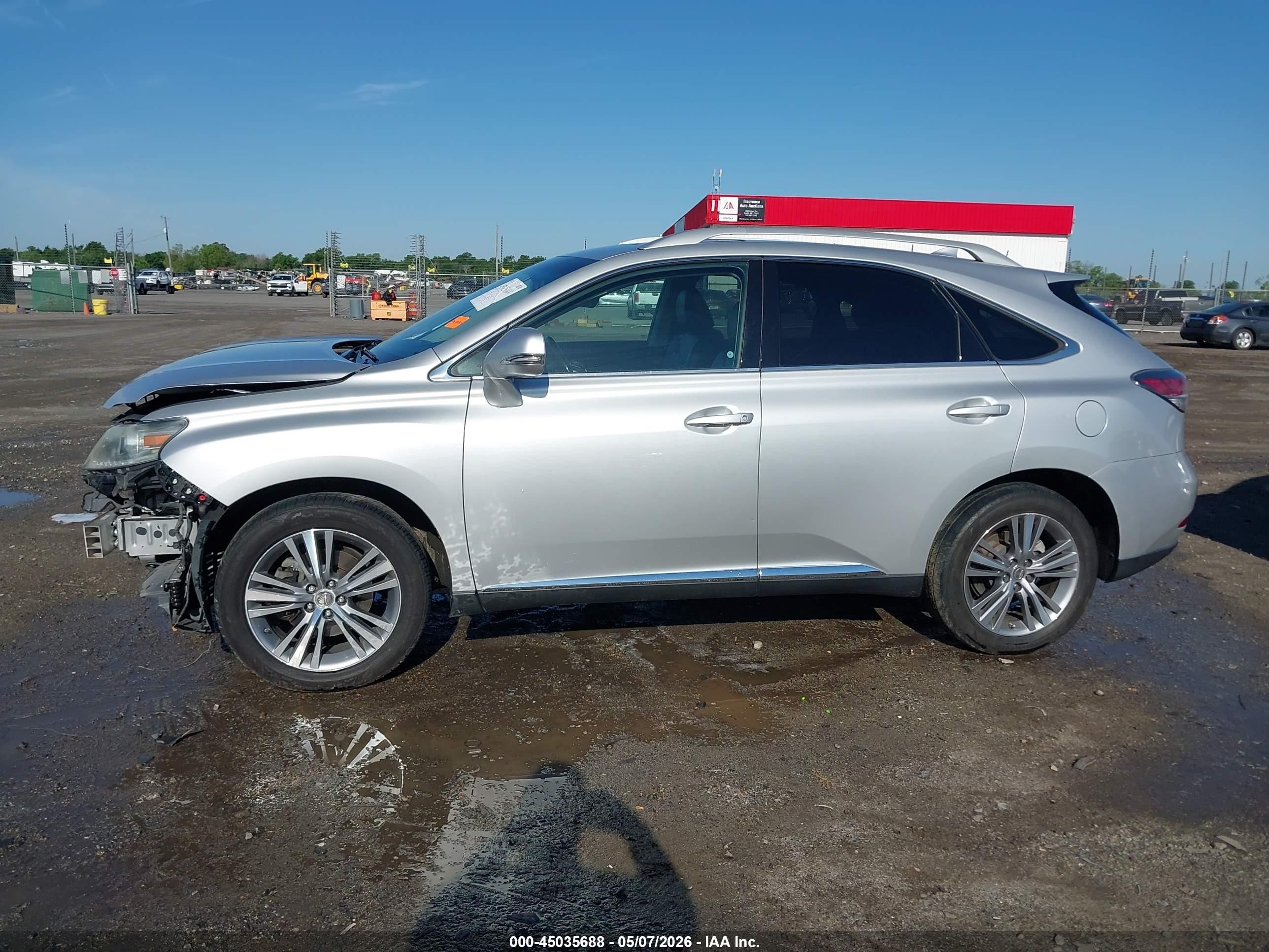 2015 Lexus Rx 350   Silver vin: 2T2ZK1BA9FC180800