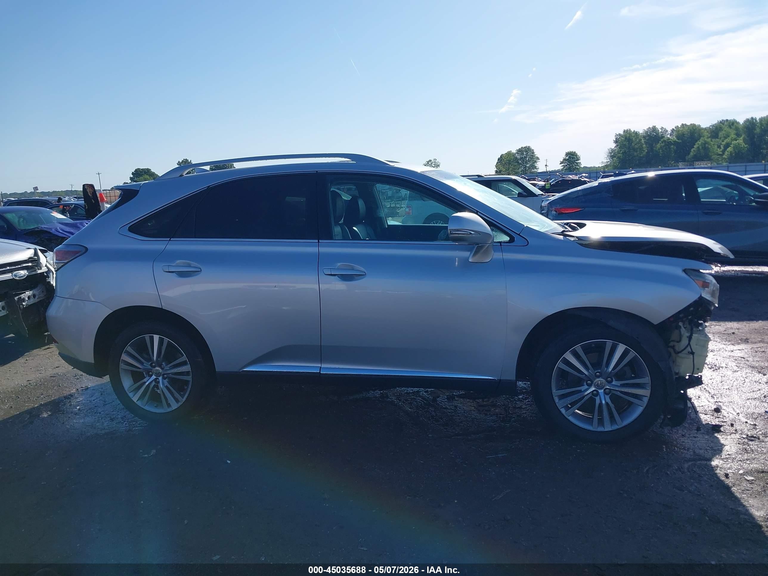 2015 Lexus Rx 350   Silver vin: 2T2ZK1BA9FC180800