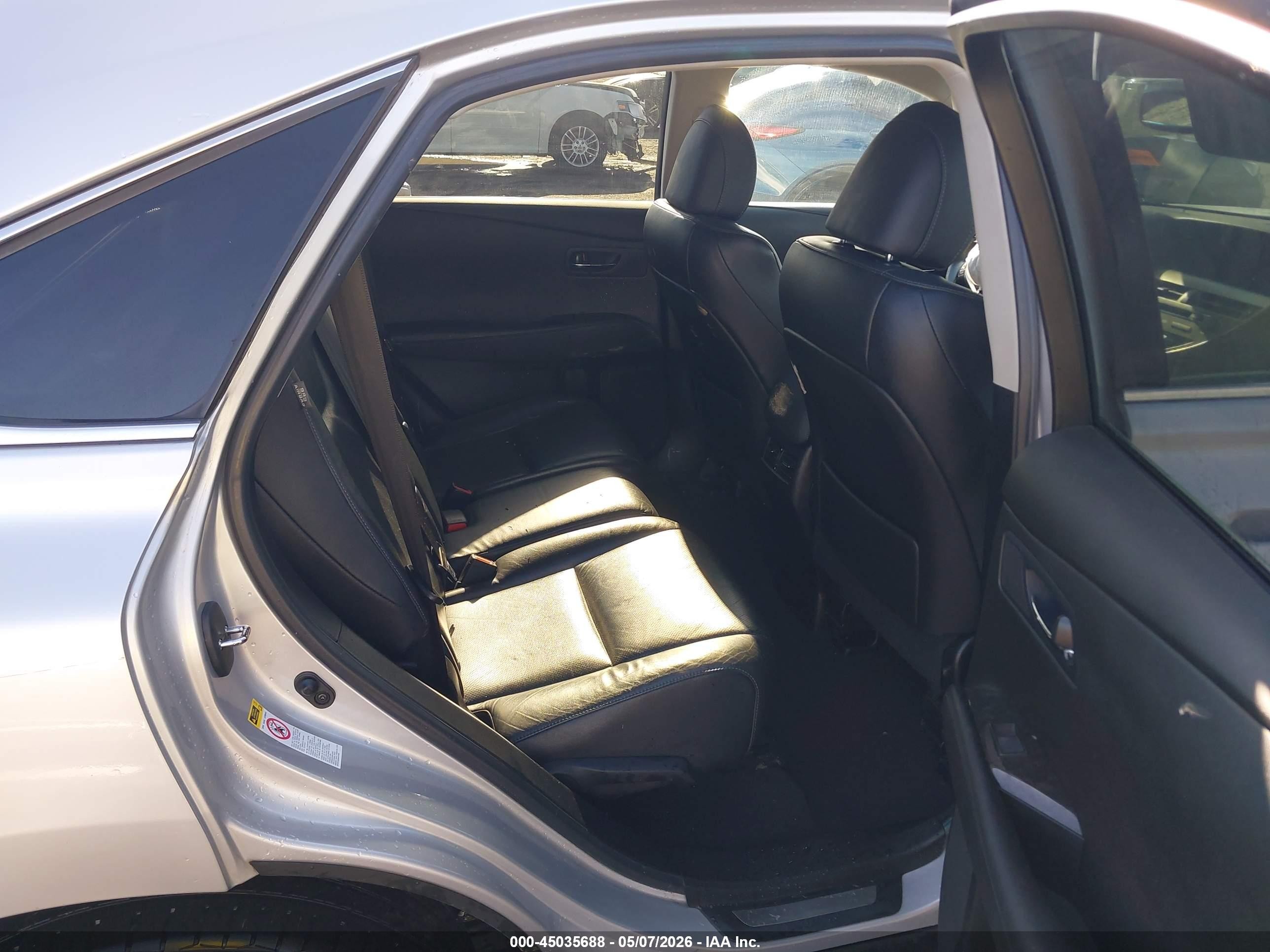 2015 Lexus Rx 350   Silver vin: 2T2ZK1BA9FC180800